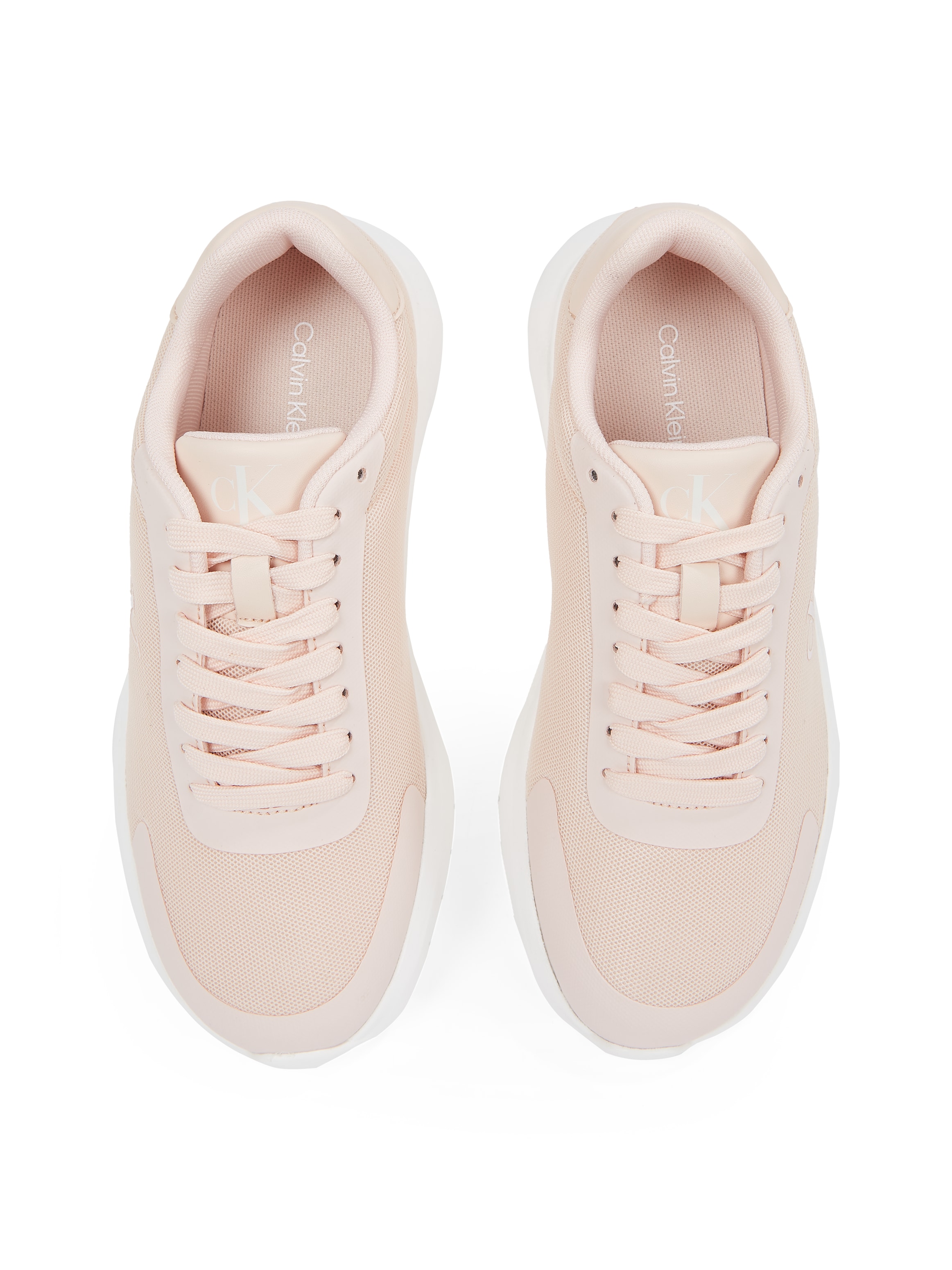 Calvin Klein Jeans Keilsneaker »3 EVA RUNNER MESH WN«, Freizeitschuh, Halbschuh, Schnürschuh mit Logoschriftzug