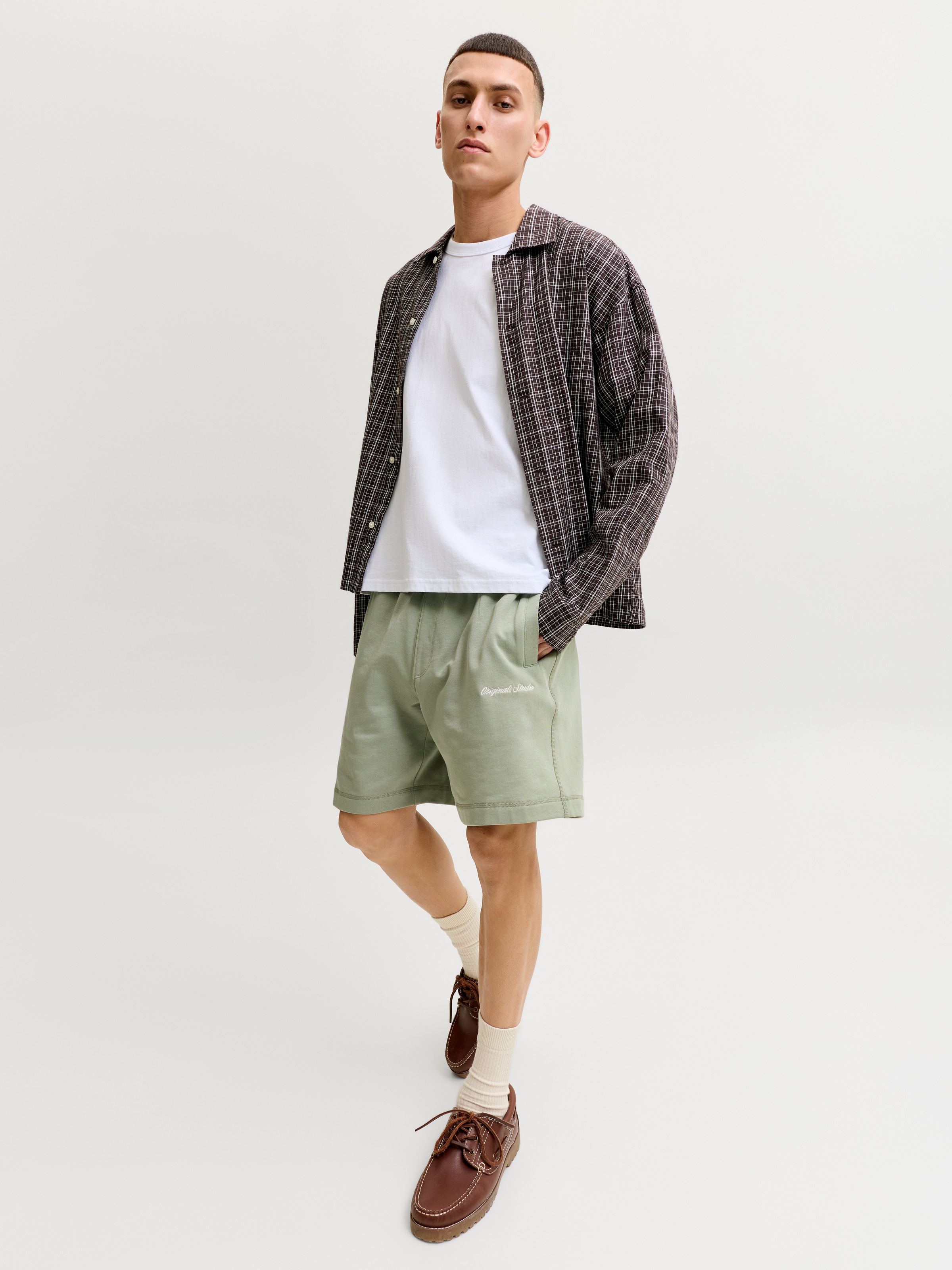Jack & Jones Sweatshorts »JPSTKARL NORREBRO SWEAT SHORTS REG SN«  Baumwollmischung, relaxed fit