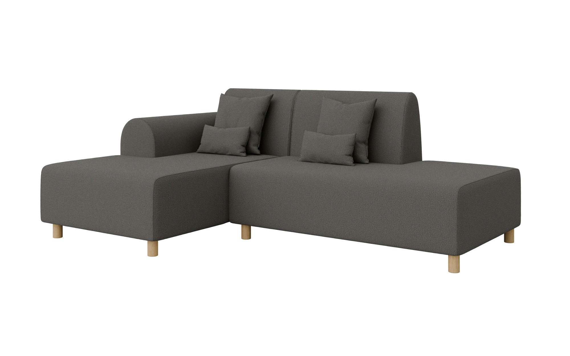 INOSIGN Ecksofa »Suyala«, L-Form mit Hocker