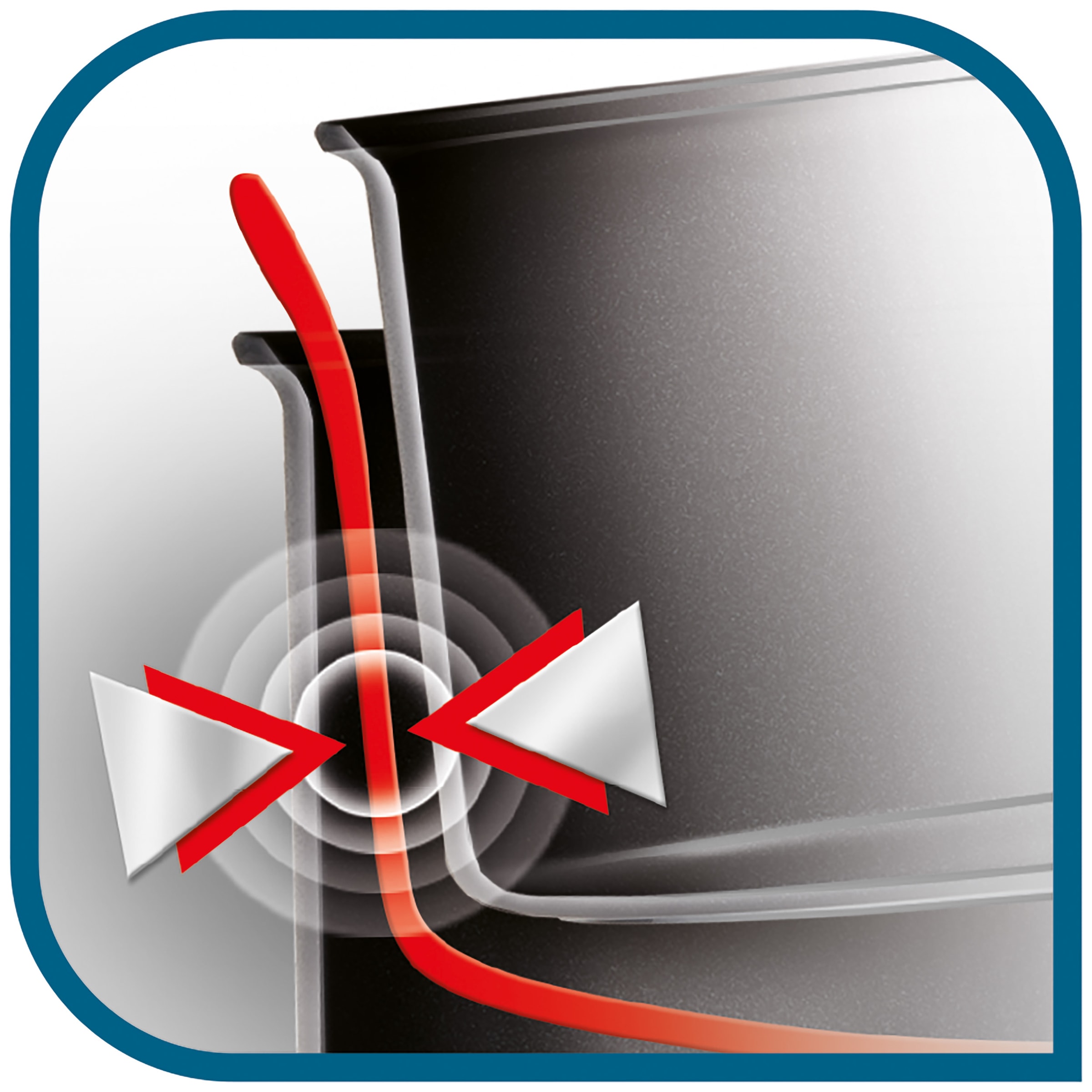 Tefal Pfannenschoner »Ingenio« 4-tlg., Filz, bis 38 cm, Schutz vor Kratzern und Erschütterungen