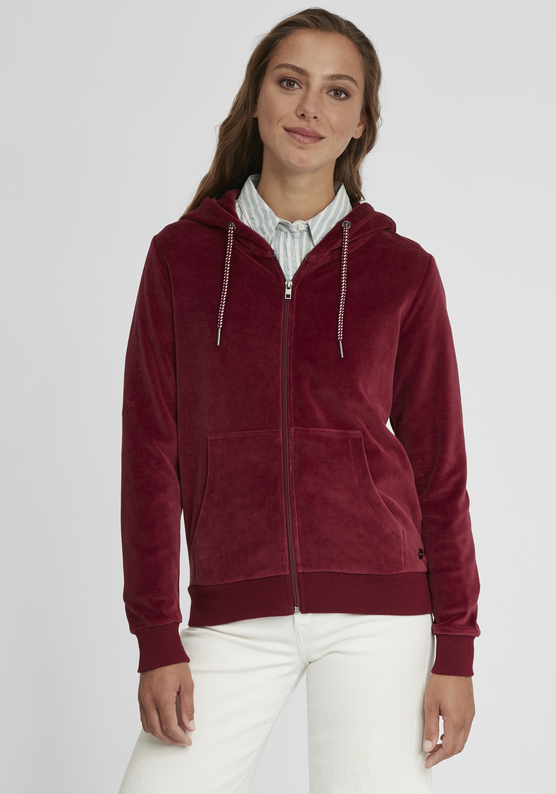 OXMO Kapuzensweatjacke »Kapuzensweatjacke OXVicky«