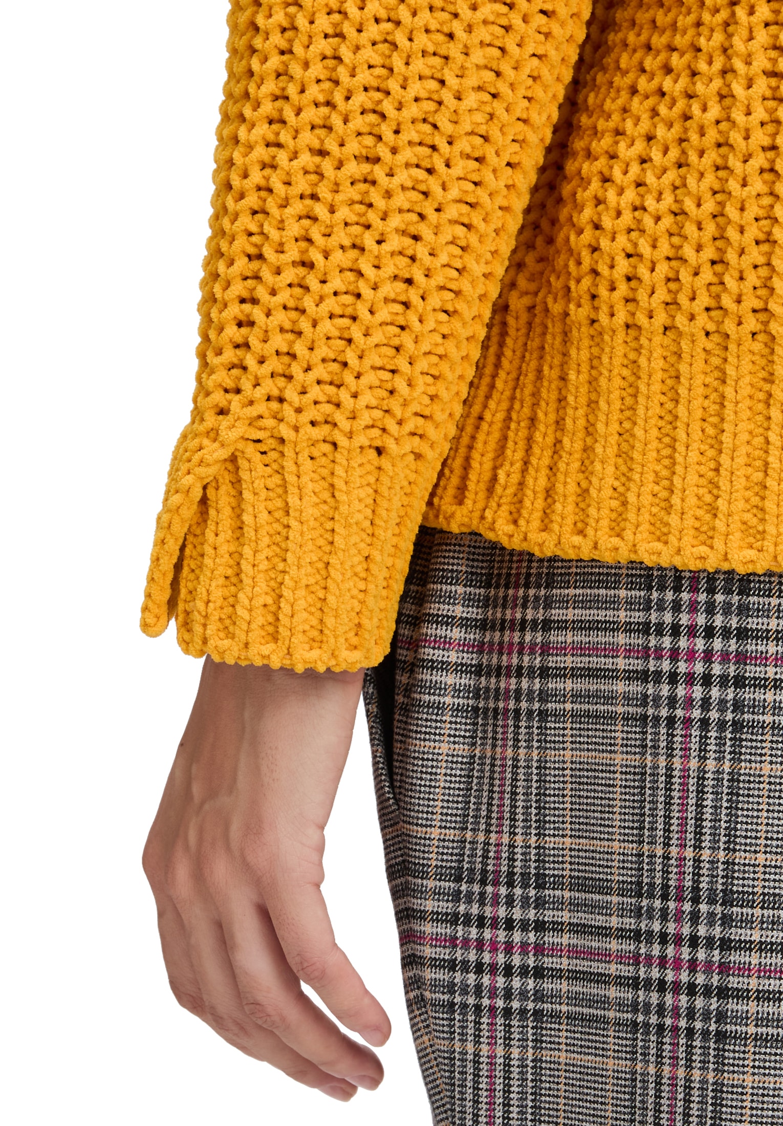 Cartoon Strickpullover »Strickpullover mit Stehkragen«