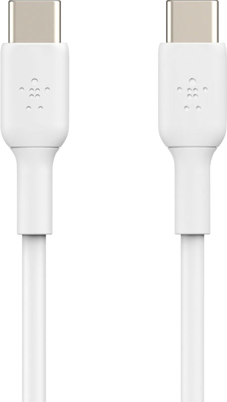 Belkin Smartphone-Kabel »USB-C/USB-C Kabel PVC, 1m«, USB-C, 100 cm, ummantelt