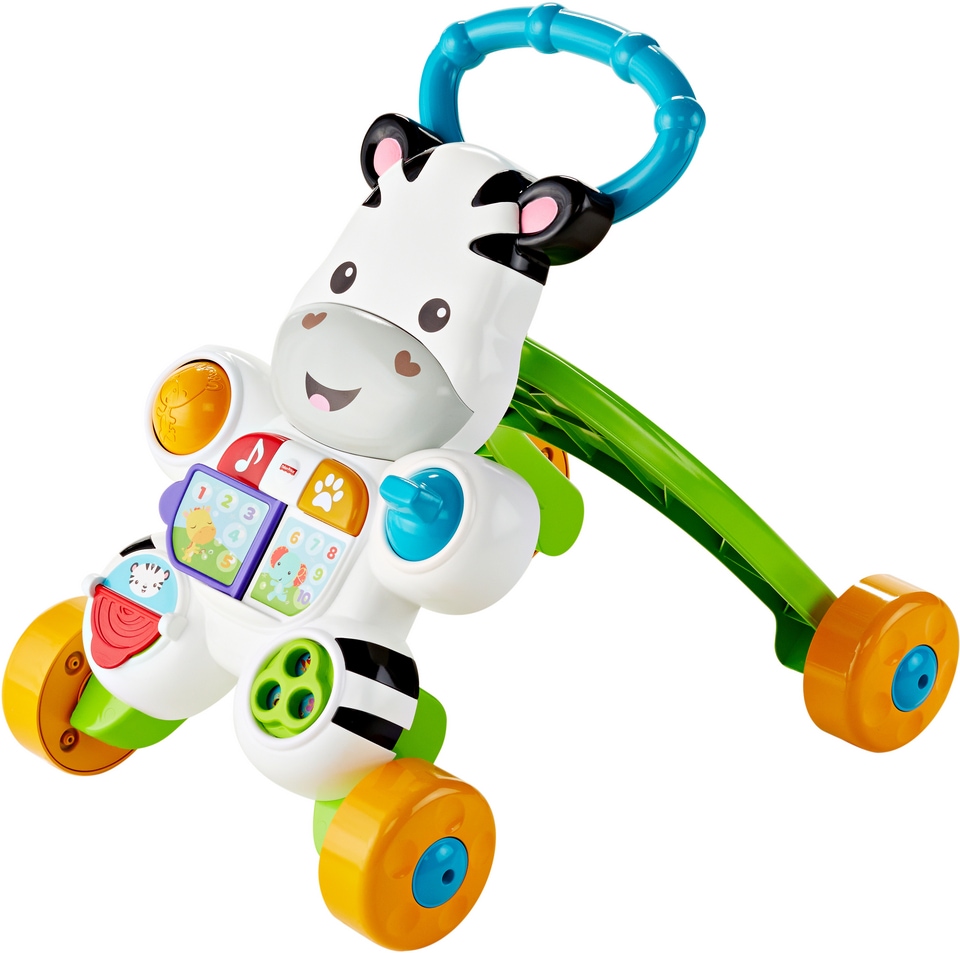 Fisher-Price® Lauflernhilfe »Lern mit mir Zebra Lauflernwagen«