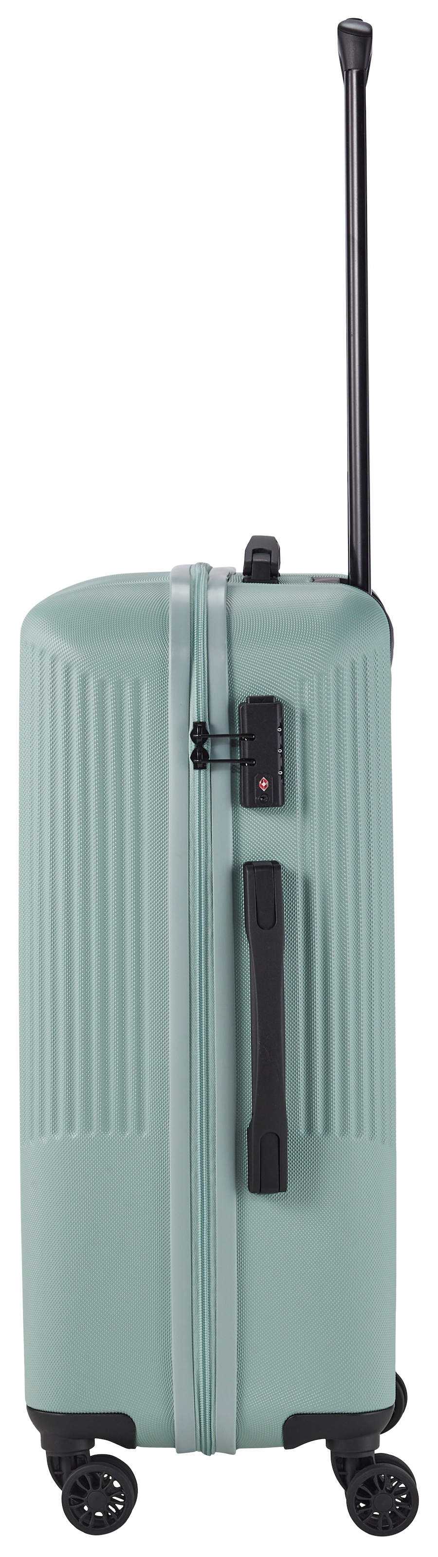 travelite Hartschalen-Trolley »BALI Reisekoffer Hartschale« 65 l 4 Rollen TSA-Schloss – robustes Reisegepäck
