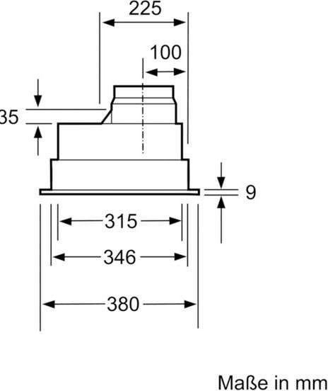 BOSCH Deckenhaube »DHL755BL«, Serie 4