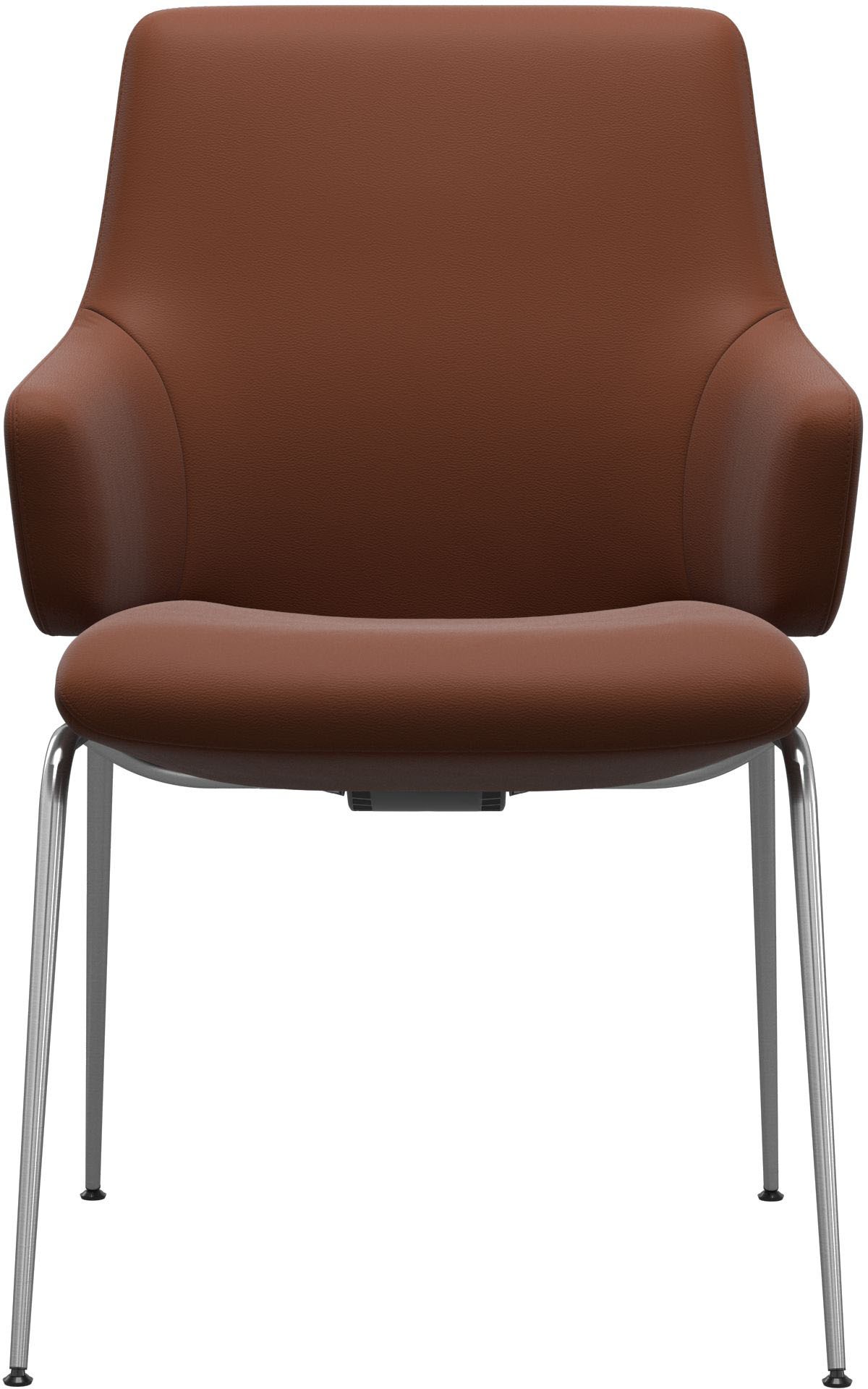 Stressless® Polsterstuhl »Laurel«, Leder PALOMA, Low Back mit Armlehne, Größe L, mit Beinen aus Stahl in Chrom matt