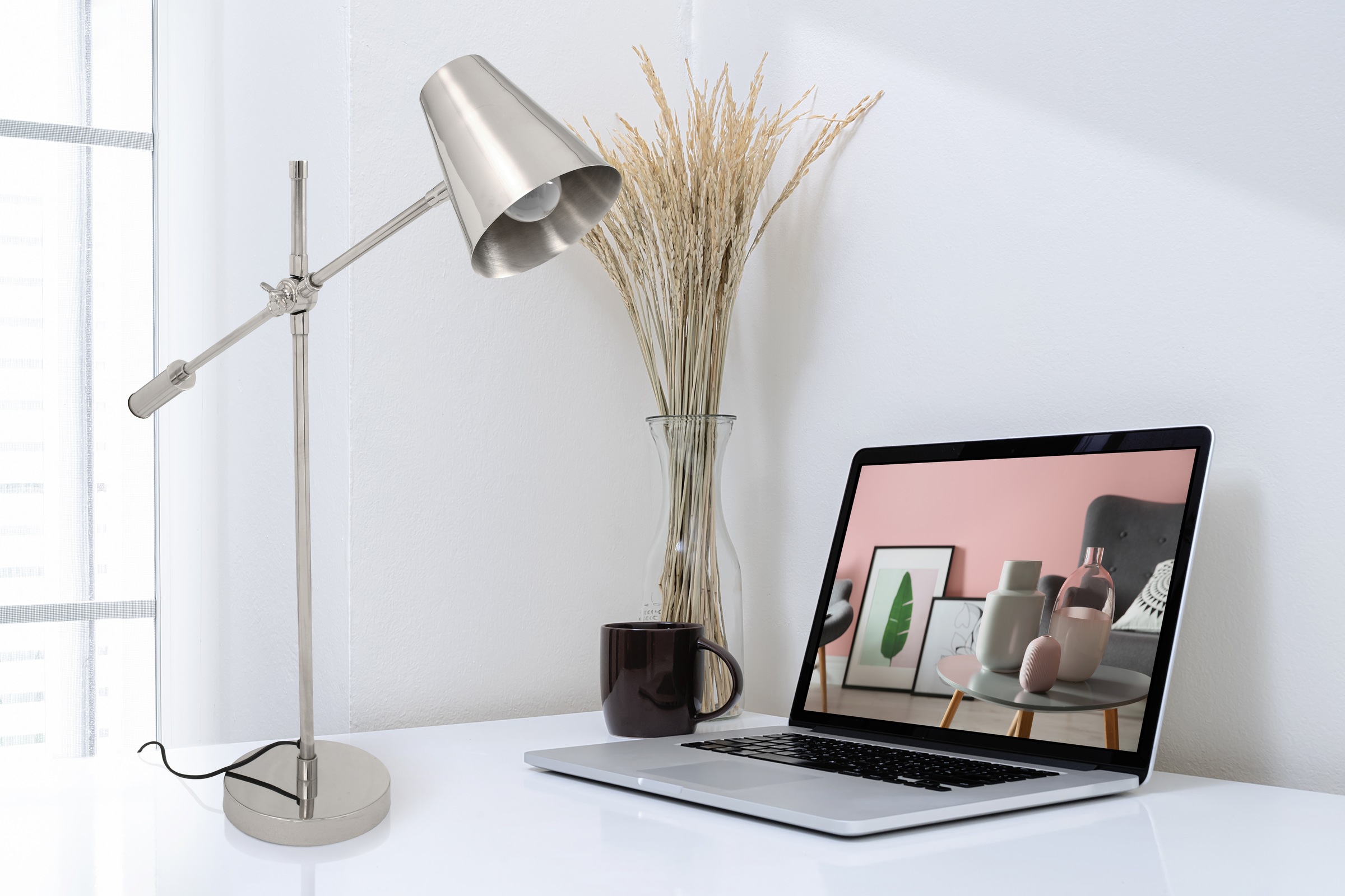 Kayoom Tischleuchte »Tischlampe Celeste 525« E27 1 Stk. modern, hochwertig, justierbar