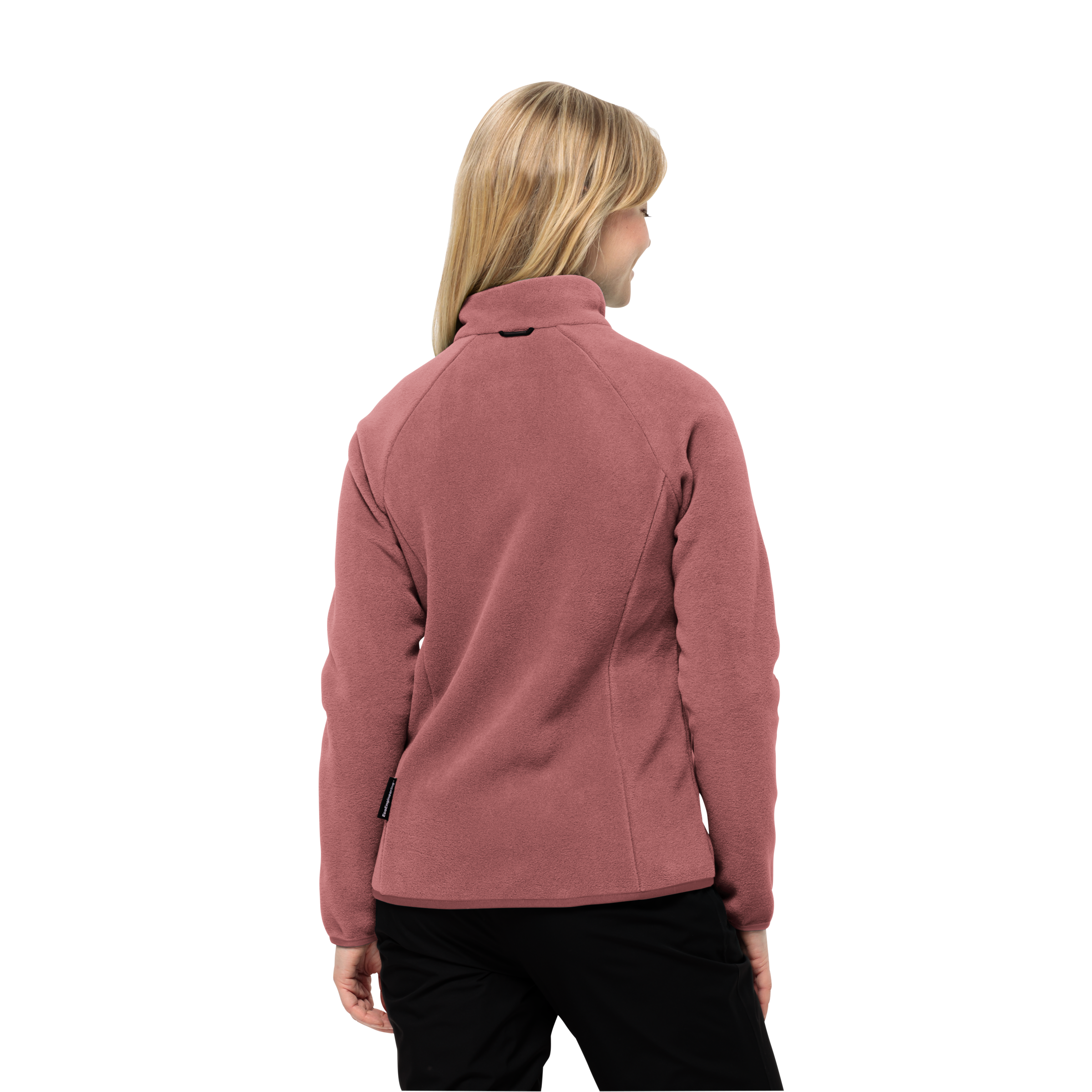 Jack Wolfskin Fleecejacke »MOONRISE FZ W«, mit kurzem Systemreißverschluss für Wanderungen