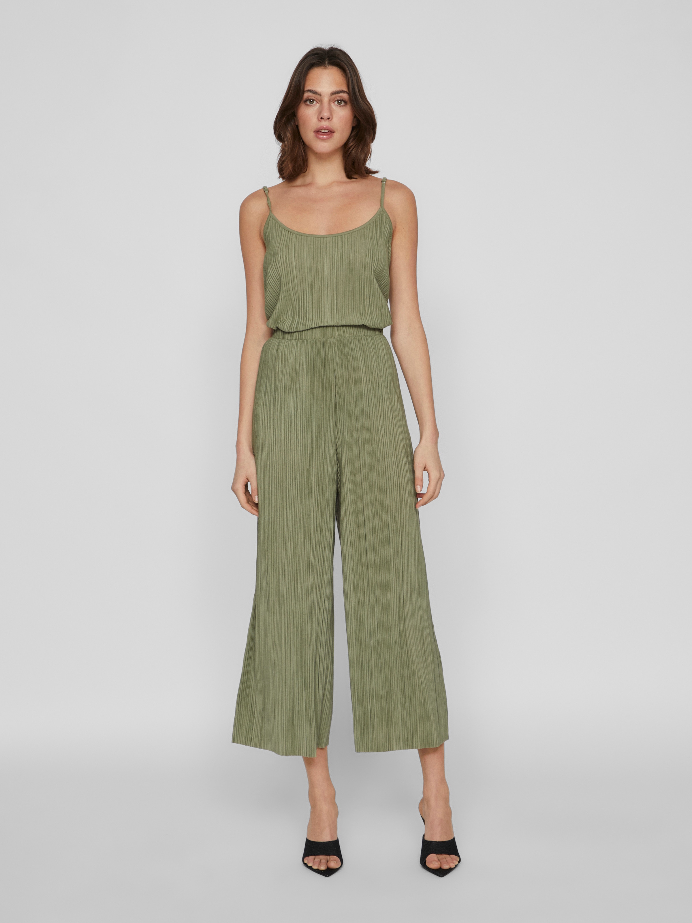 Vila Schlupfhose »VIPLISA HW CULOTTE PANTS - NOOS«, Sommerhose, plissierte Optik