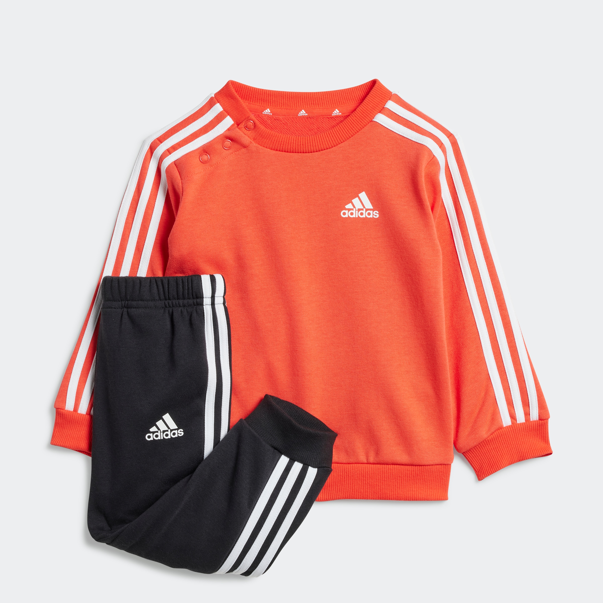 adidas Sportswear Trainingsanzug »ESSENTIALS 3STREIFEN KIDS JOGGINGANZUG«, (2 tlg.)