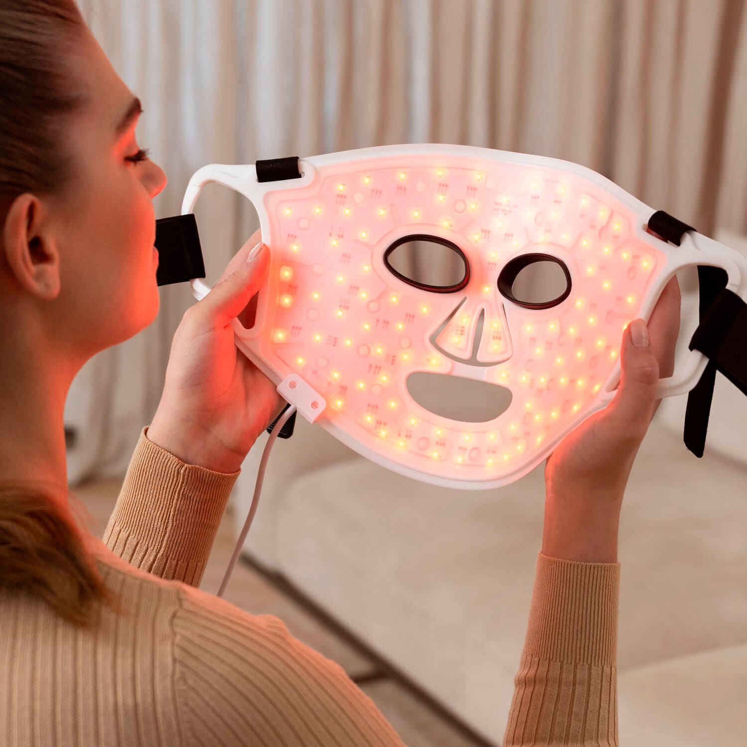 Silk'n Kosmetikbehandlungsgerät »LED Face Mask 100«, LED Gesichtsmaske mit 4 Lichtfarben