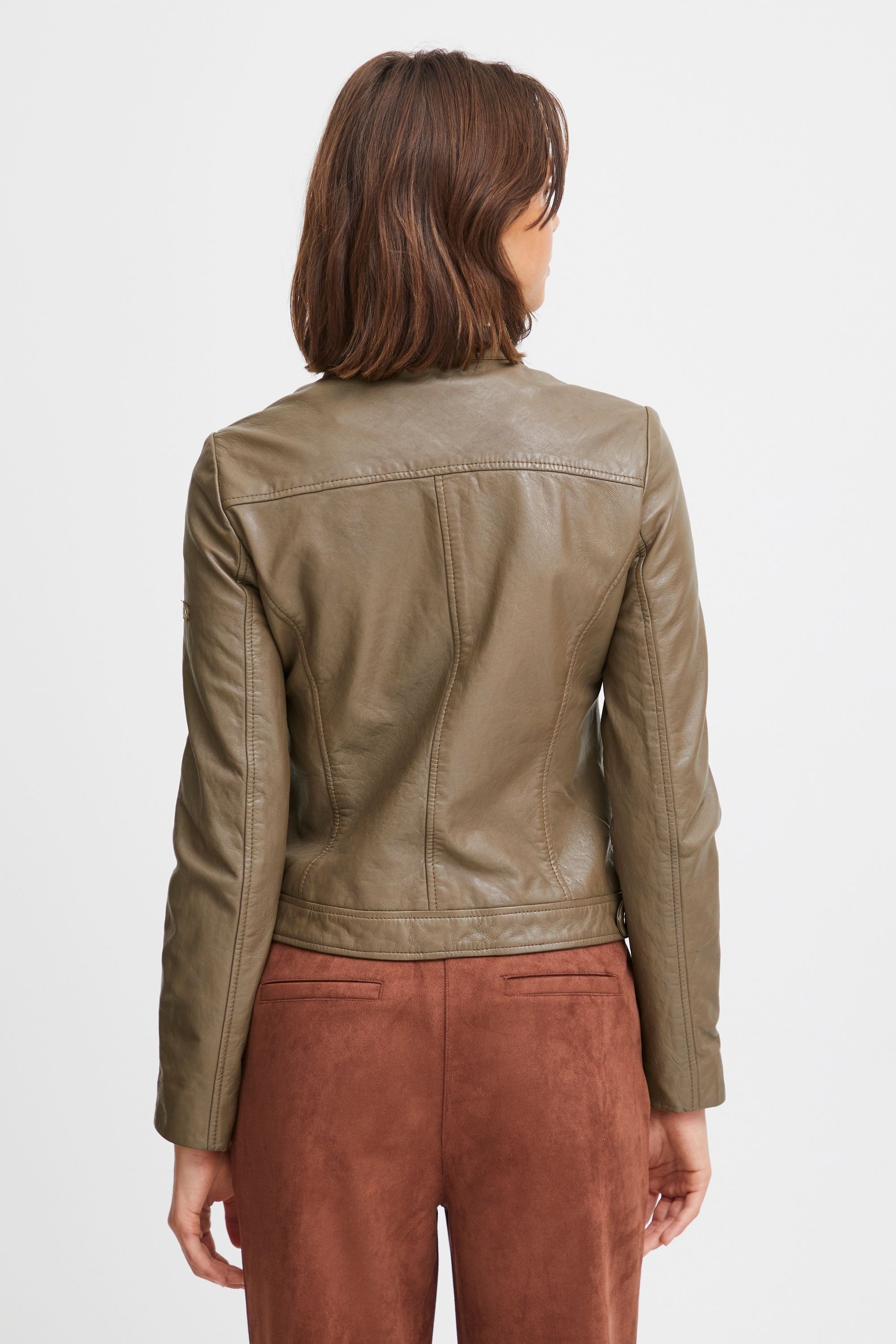 OXMO Lederjacke »Lederjacke OXDenise«, ohne Kapuze