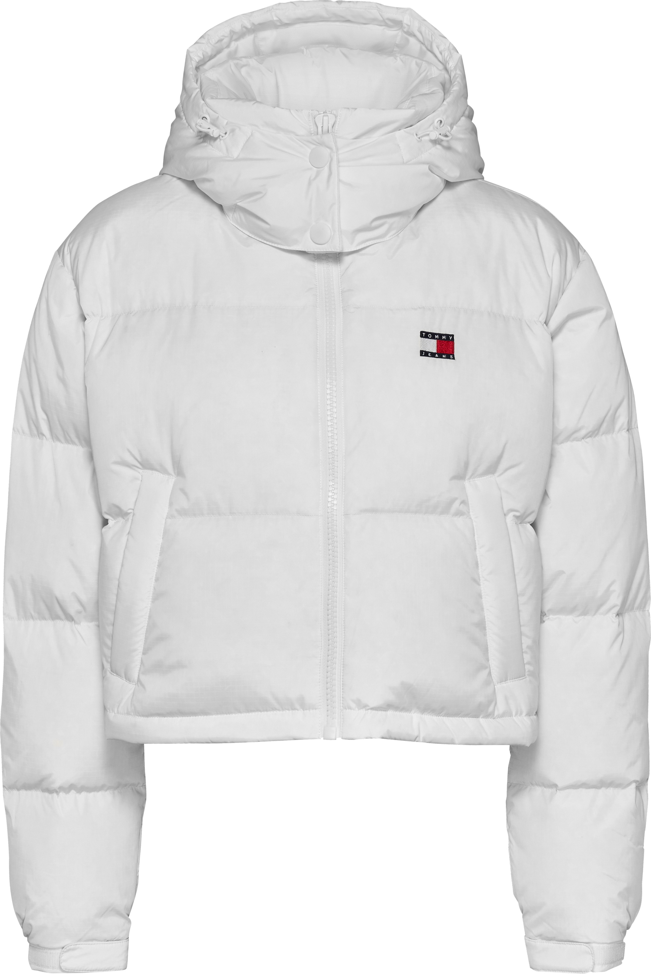 Tommy Jeans Steppjacke »TJW CRP ALASKA PUFFER«, mit Kapuze, mit Logostickereien