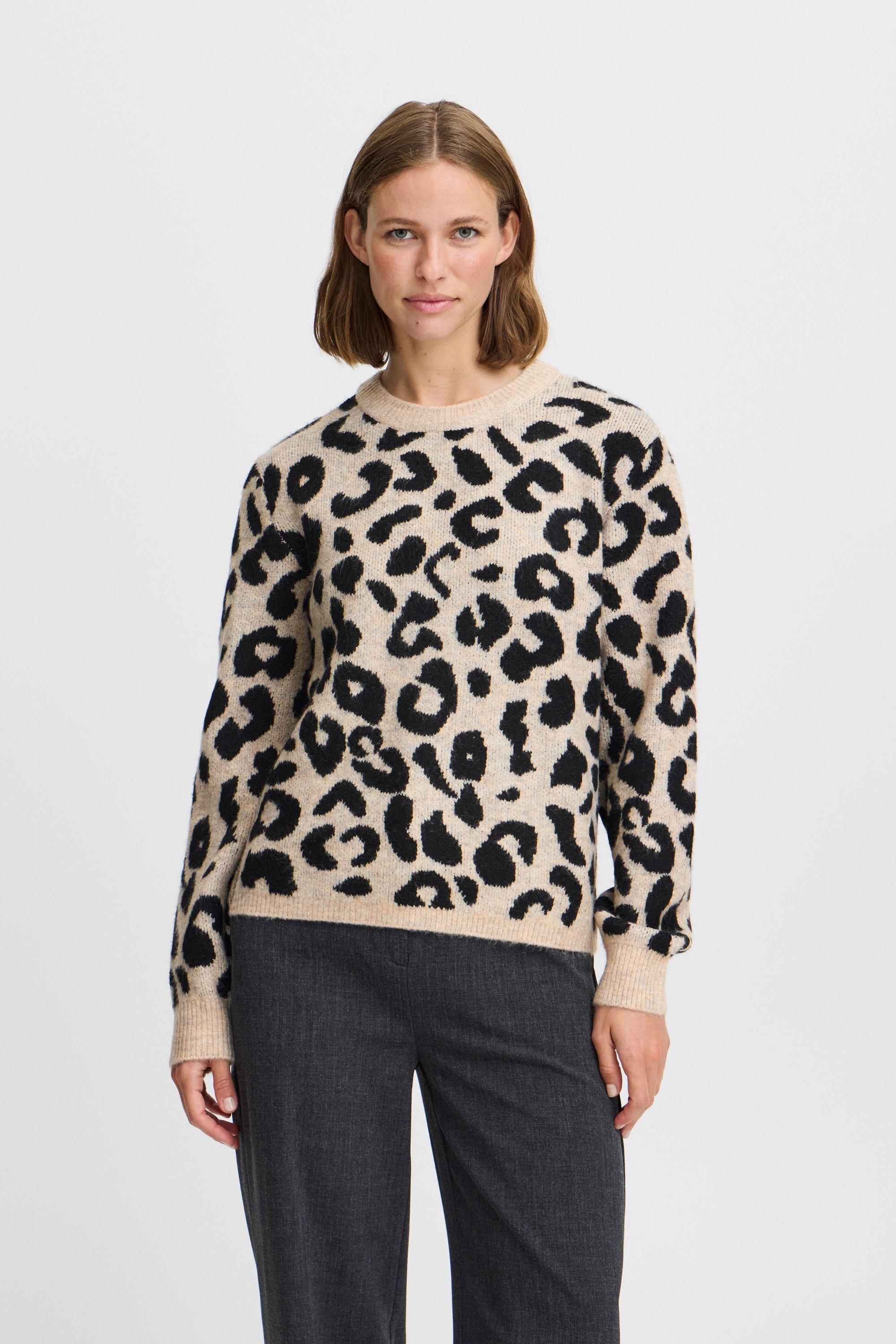 b.young Rollkragenpullover »Rollkragenpullover BYBXMINYA LEOPARD JUMPER -«