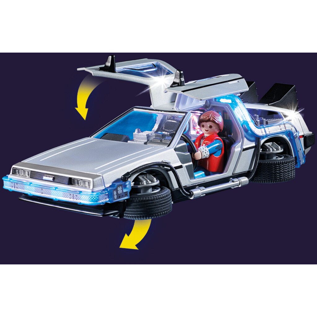 Playmobil® Konstruktions-Spielset »Back to the Future DeLorean (70317), Back to the Future«, (64 St.)