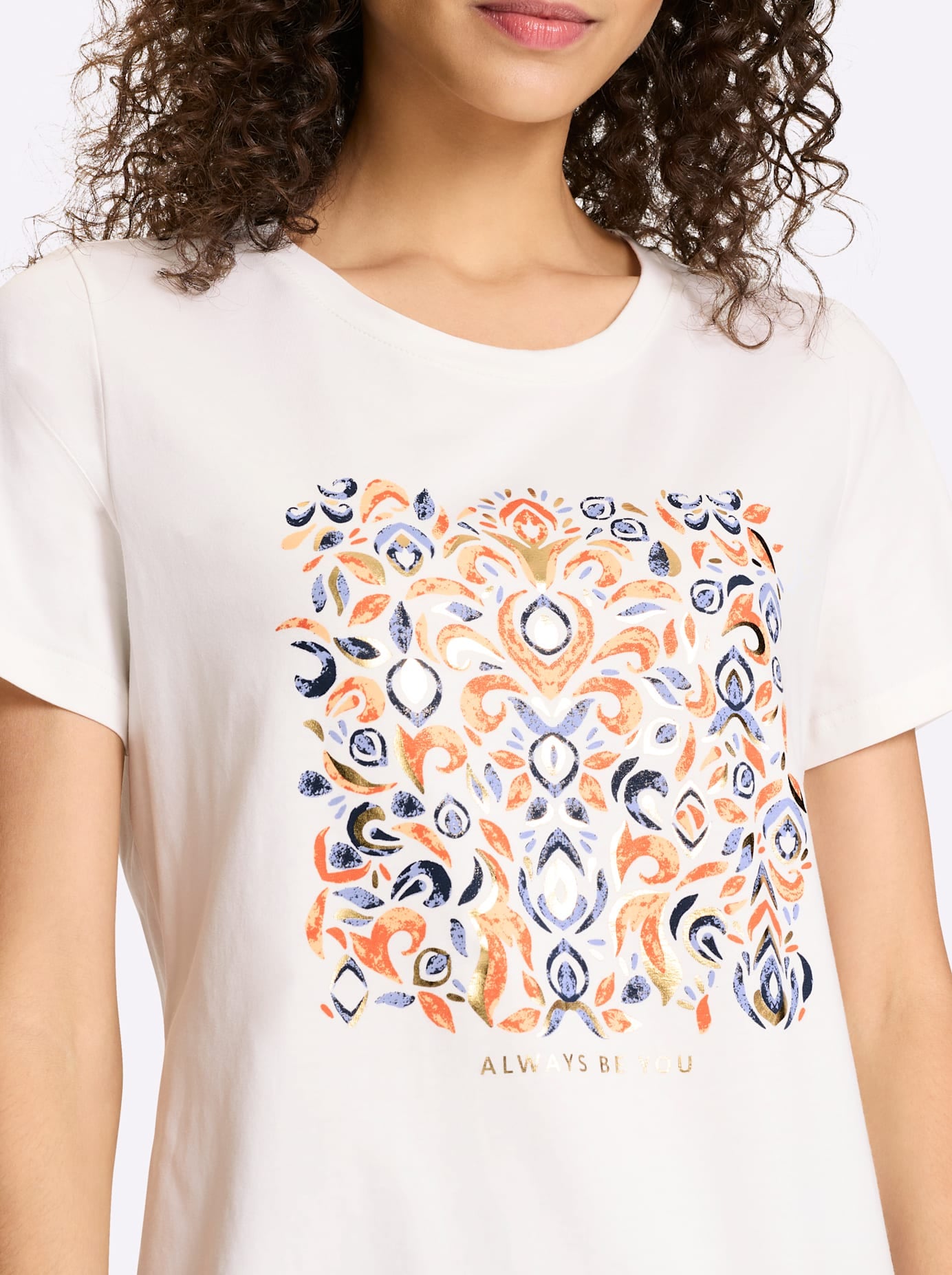 heine T-Shirt »Druck-Shirt« 1 tlg.