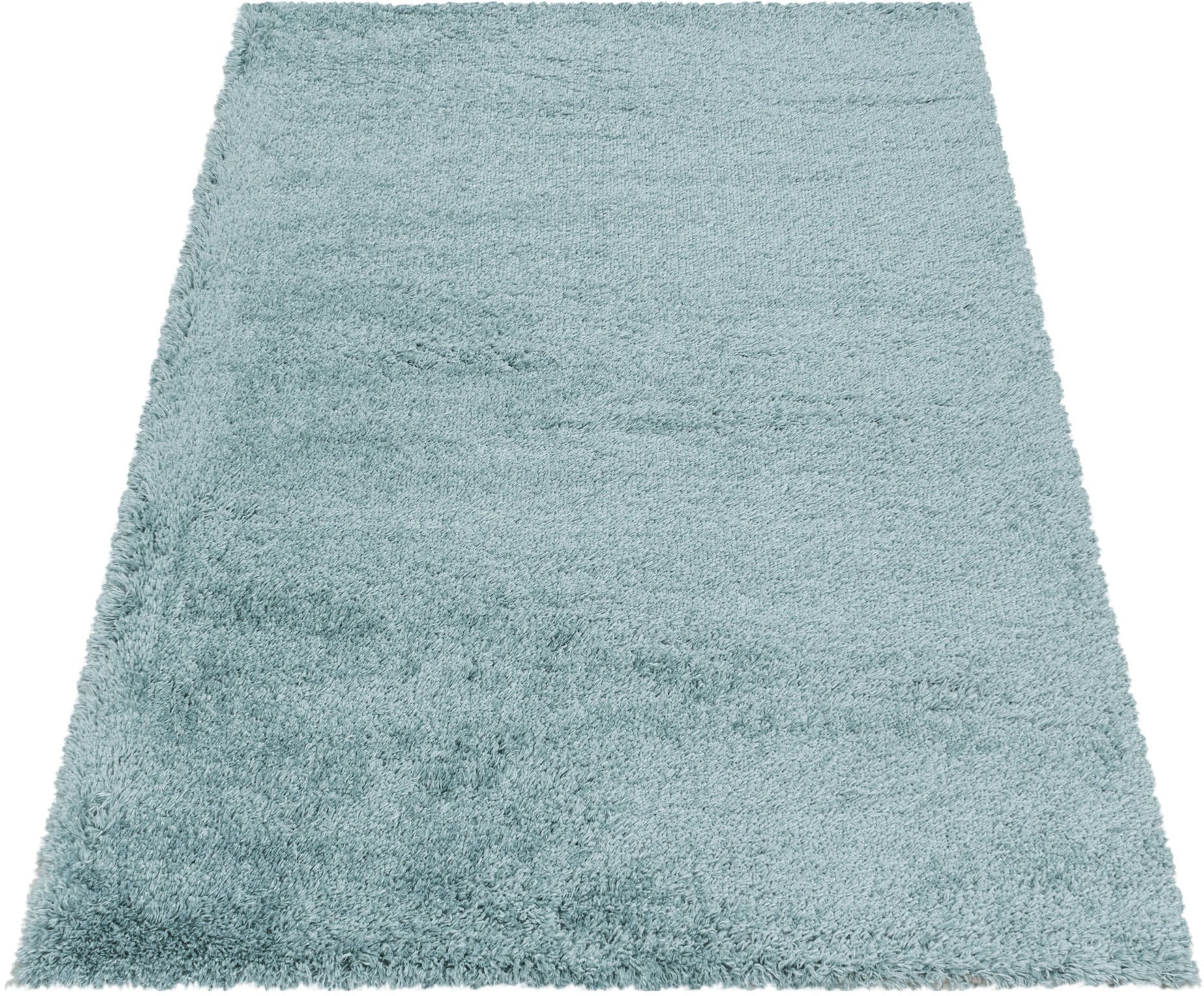 Ayyildiz Teppiche Hochflor-Teppich »FLUFFY 3500«, rechteckig, 50 mm Höhe, Langflor, Shaggy, uni, robust, auch in rund erhältlich, Wohnzimmer