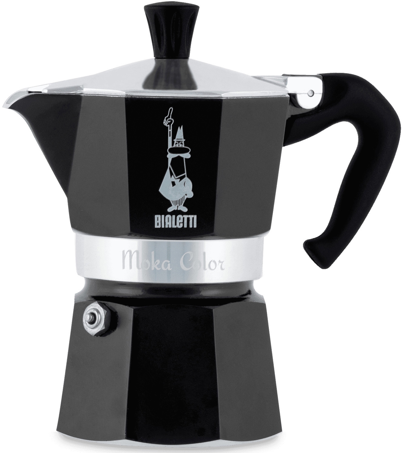 BIALETTI Espressokocher »Moka Express«, 0,13 l Kaffeekanne, Aluminium, in hochwertiger Lackierung, 1 Tasse