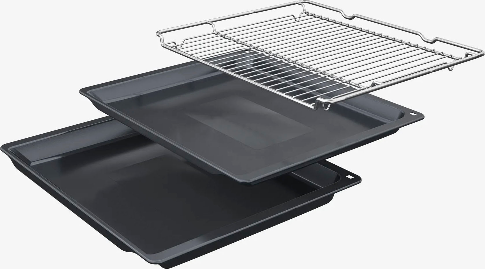 BOSCH Pyrolyse Backofen 8 »HBG7784B1«, mit Teleskopauszug nachrüstbar, Pyrolyse-Selbstreinigung, AirFry-Funktion