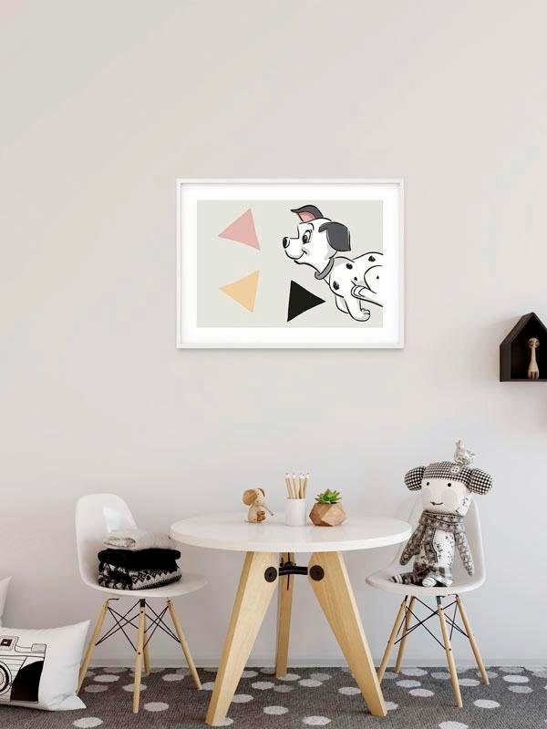 Komar Bild »101 Dalmatiner Angles Landscape«, Disney, (1 St.), Wandbild zur Dekoration im Kinderzimmer - ohne Rahmen