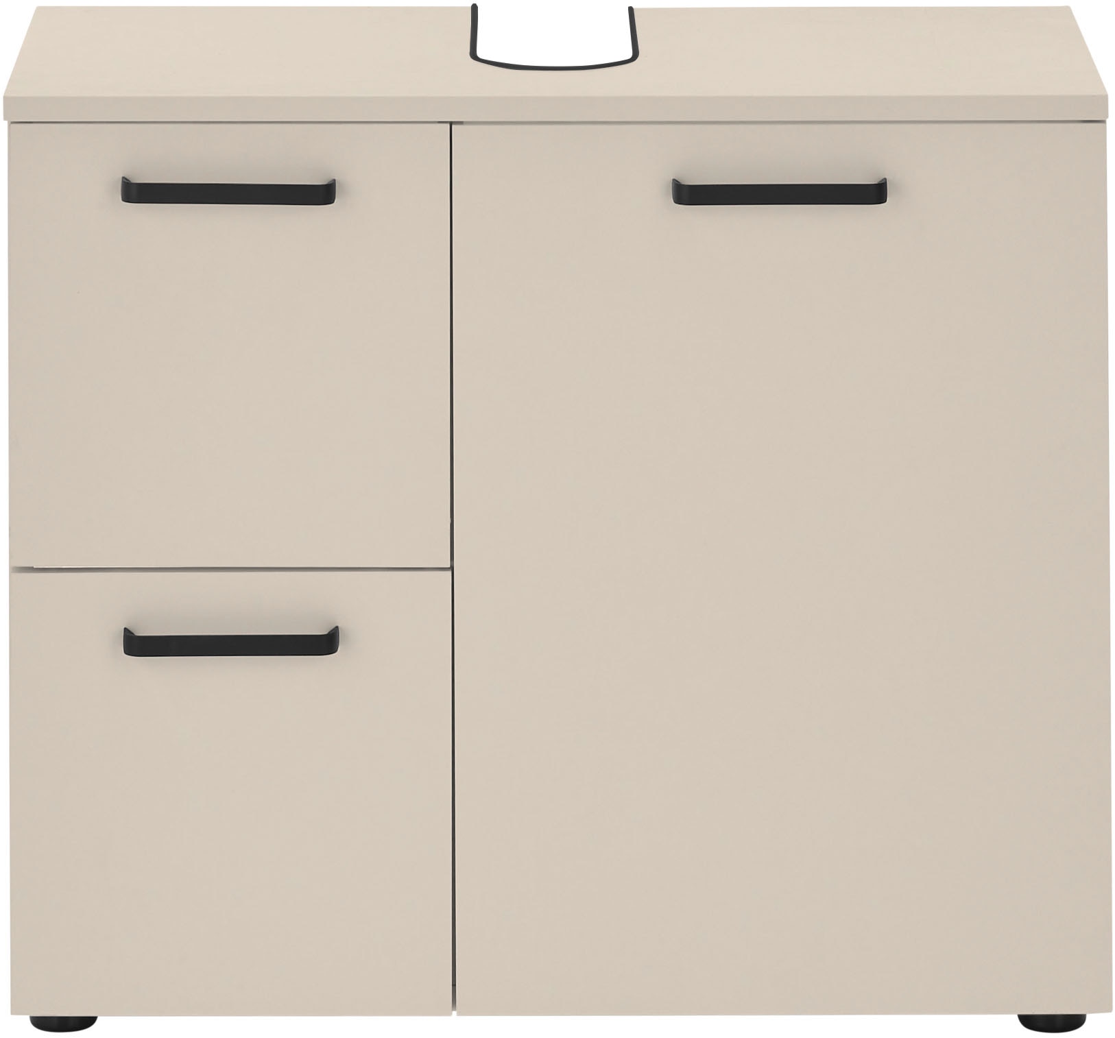 BASIC by Balculina Waschbeckenunterschrank »Vanice, Badezimmerschrank B/H/T 70x60x35cm«, (1 St.), Breite 70cm, Softclose, FSC-Mix 70%,Made in Europa