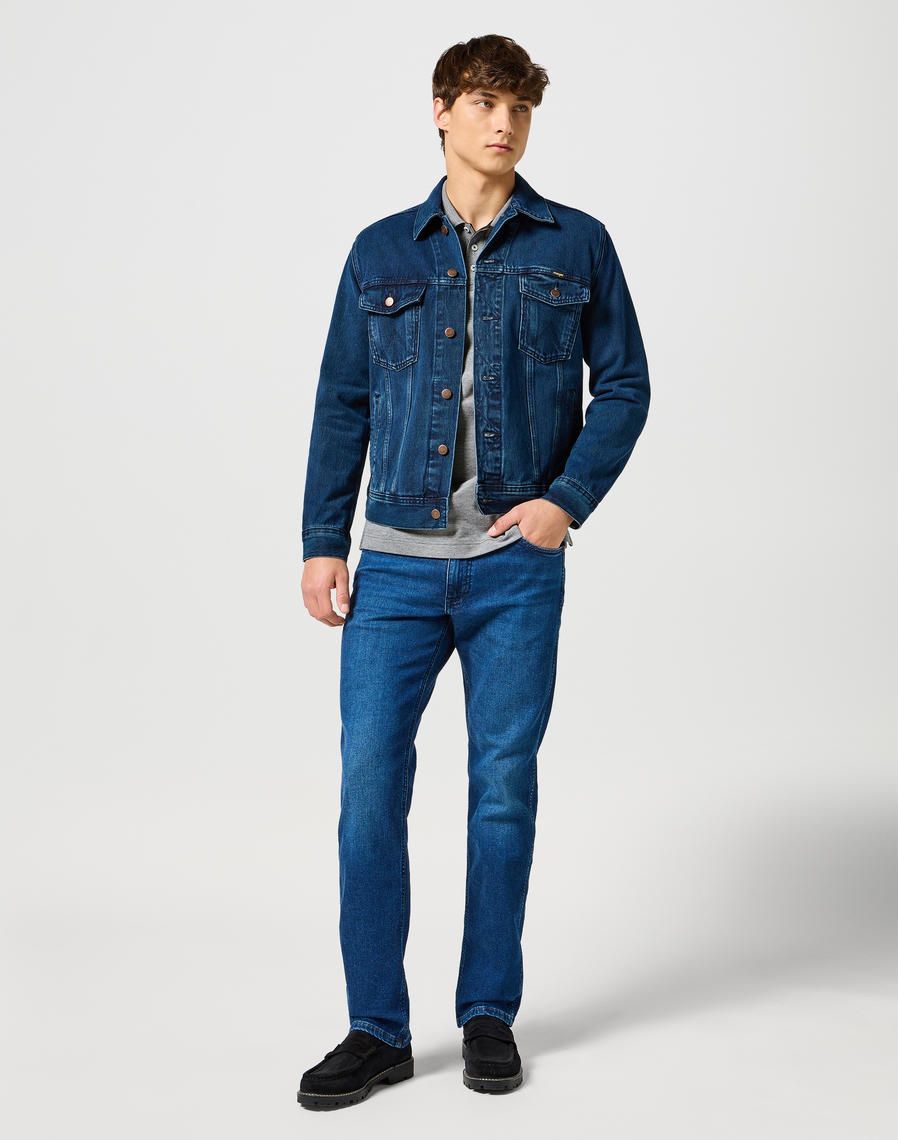 Wrangler Langarmshirt »LS REFINED POLO«