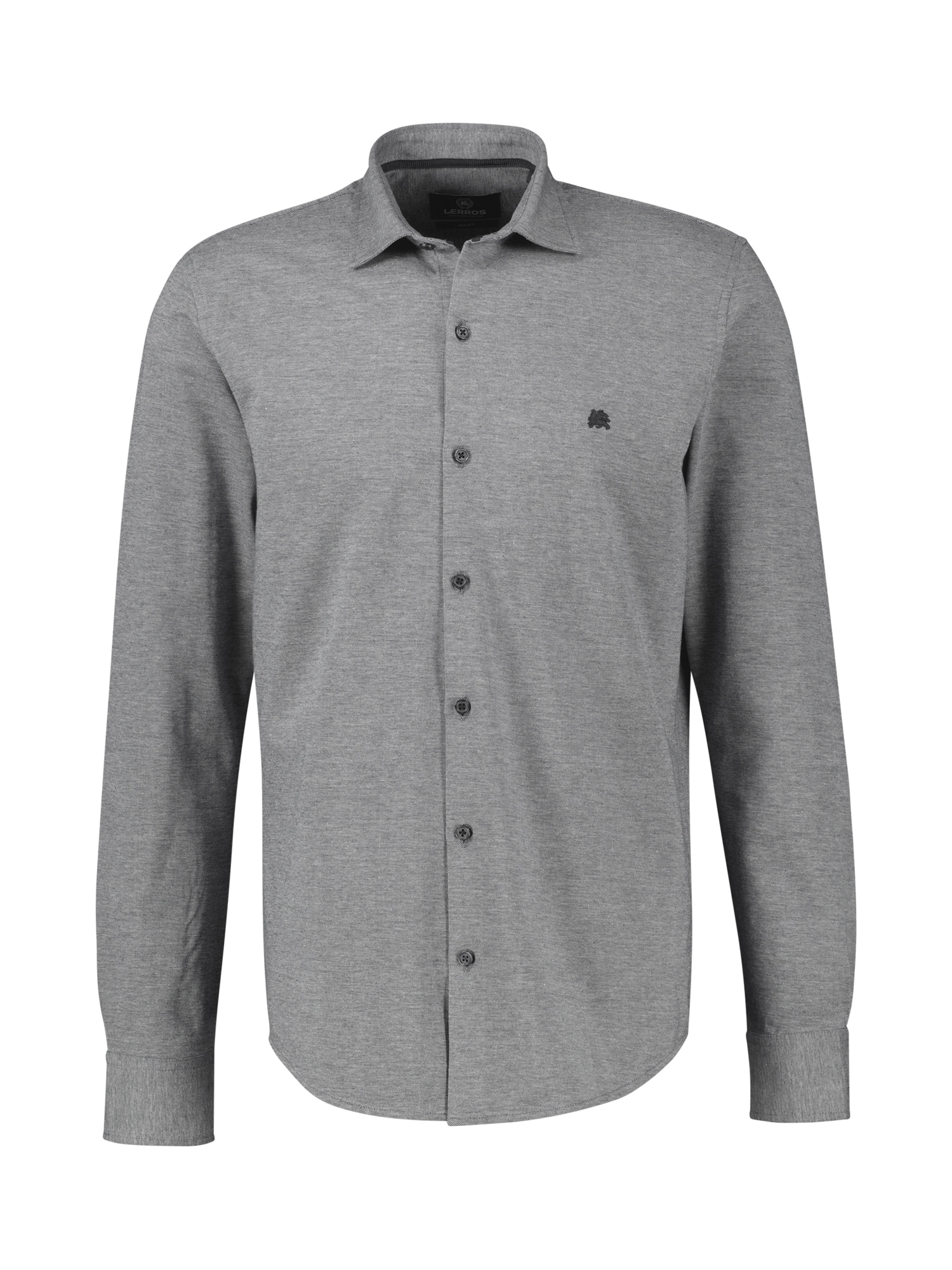 LERROS Langarmhemd »LERROS Herren Jerseyhemd, Stil trifft auf Komfort«