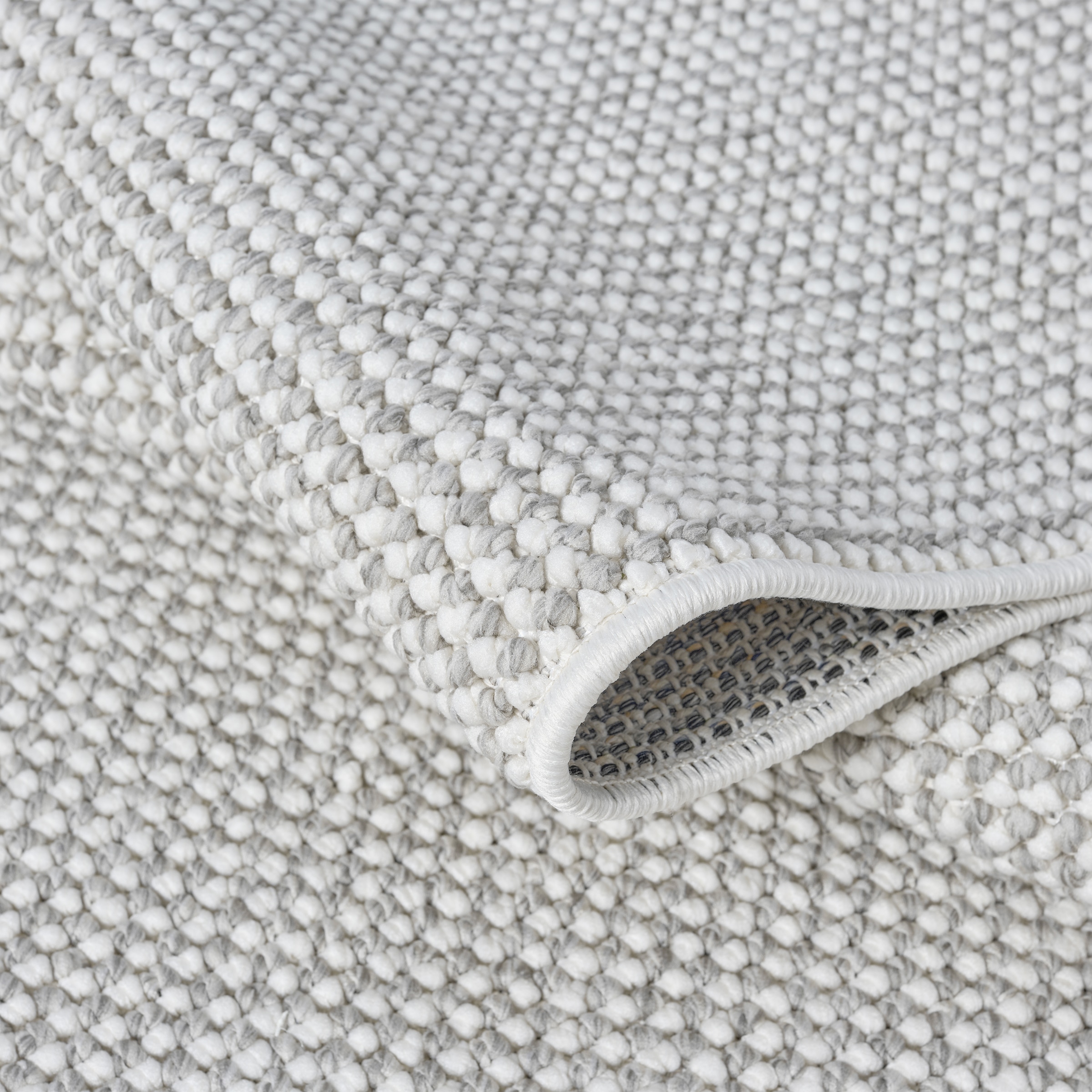 OTTO home Teppich »Lilri« rechteckig 10 mm Höhe Wolloptik, Wohnzimmer, Schlafzimmer, Esszimmer