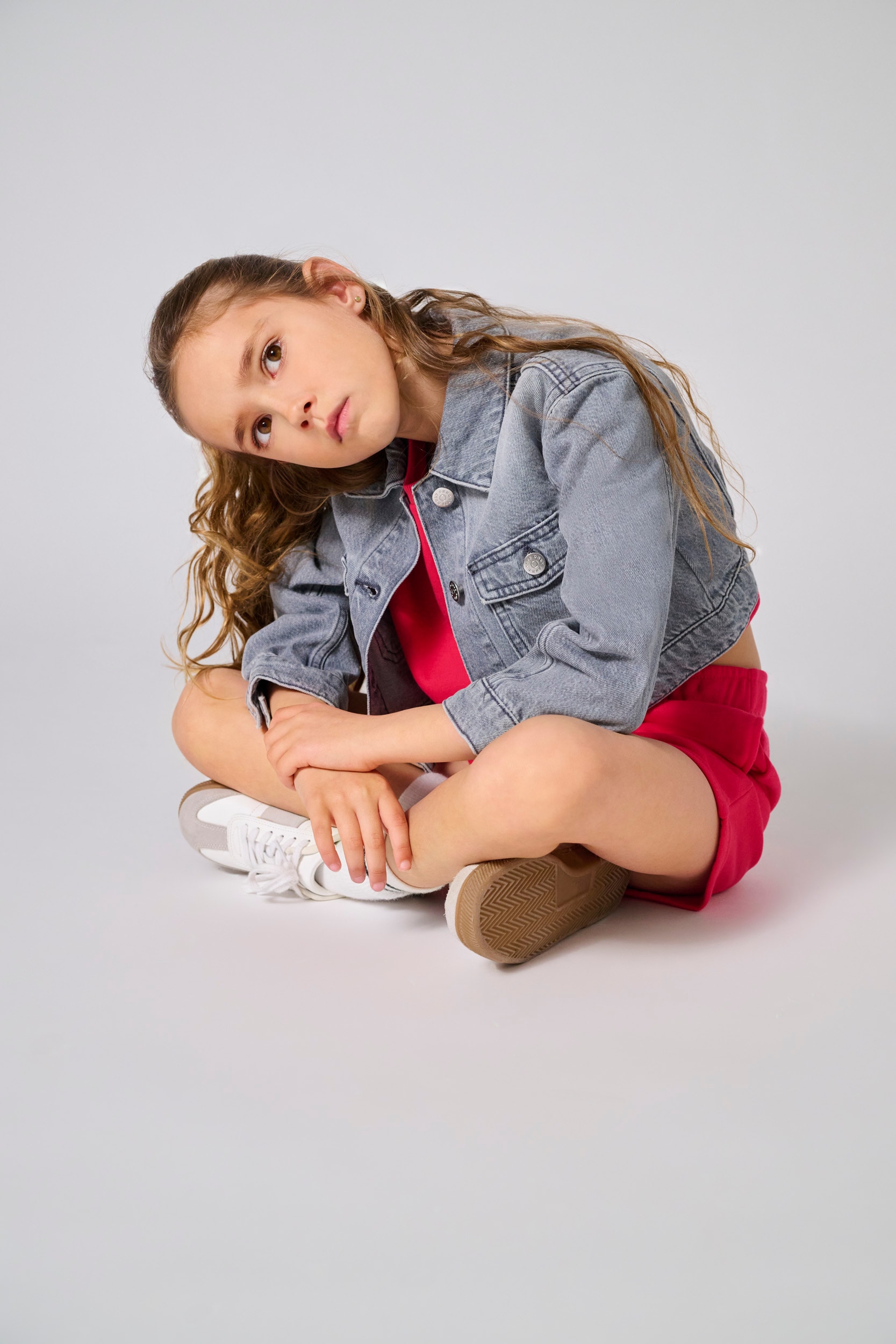 KIDS ONLY Jeansjacke »KOGLUMI LS JACKET DNM PIM NOOS«, kurz, in klassischer Form