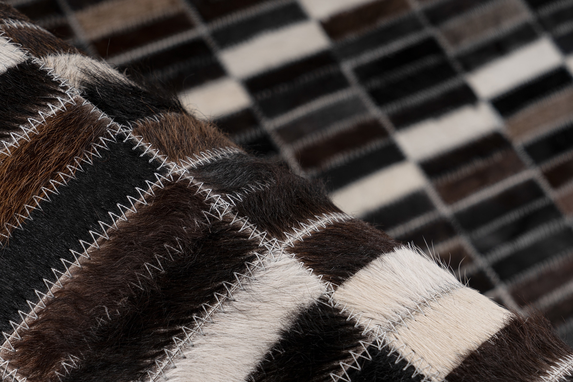 Padiro Teppich »Lavin 125« rechteckig 8 mm Höhe Handgenähtes und hochwertig verarbeitetes Unikat