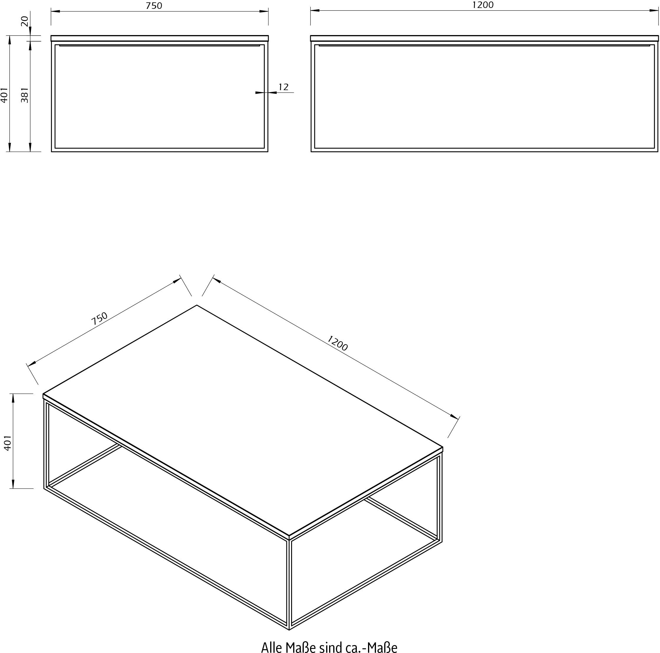 TemaHome Couchtisch »Gleam«, aus Marmor, wahlweise mit Gestell aus Chrom  oder schwarzem Metall bequem bestellen