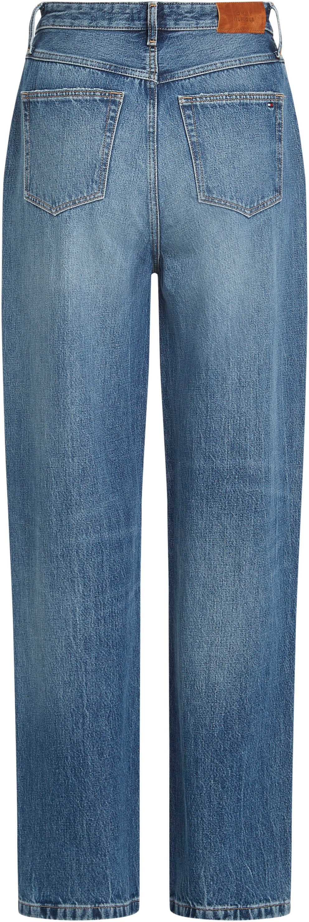 Tommy Hilfiger Straight-Jeans »RELAXED STRAIGHT HW GER«, mit Tommy Hilfger Logo-Badge