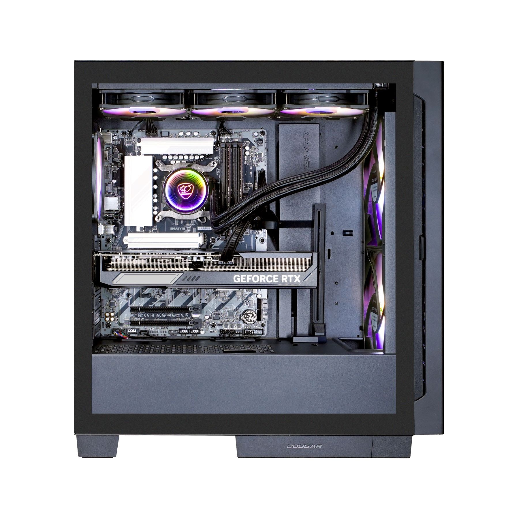 Cougar Gaming-PC »AIRFACE ECO BK 7491«, Windows 11, DDR5 RAM