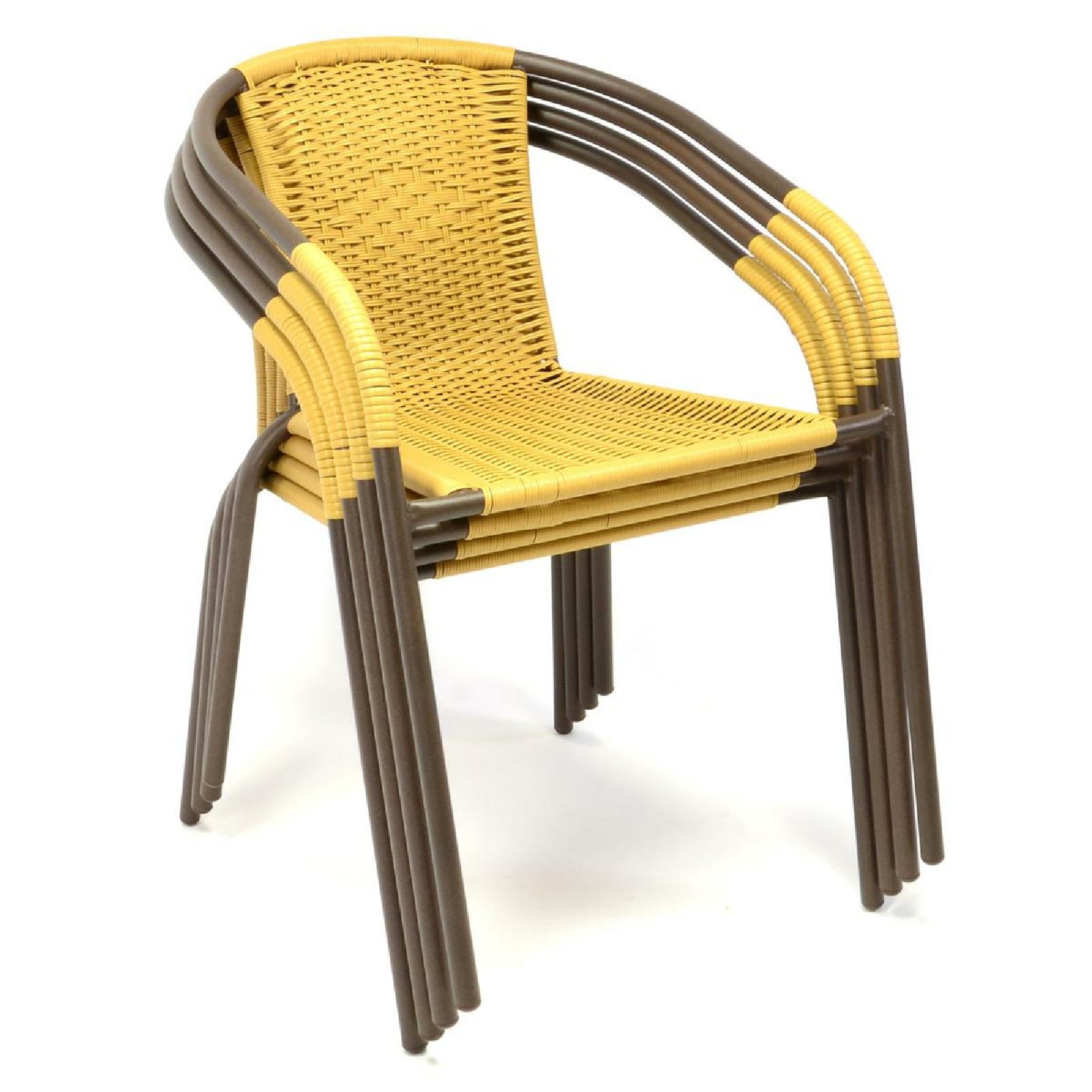 VCM Garten-Essgruppe »3-tlg. Bistroset Balkon Stuhl Tisch Set Beige«