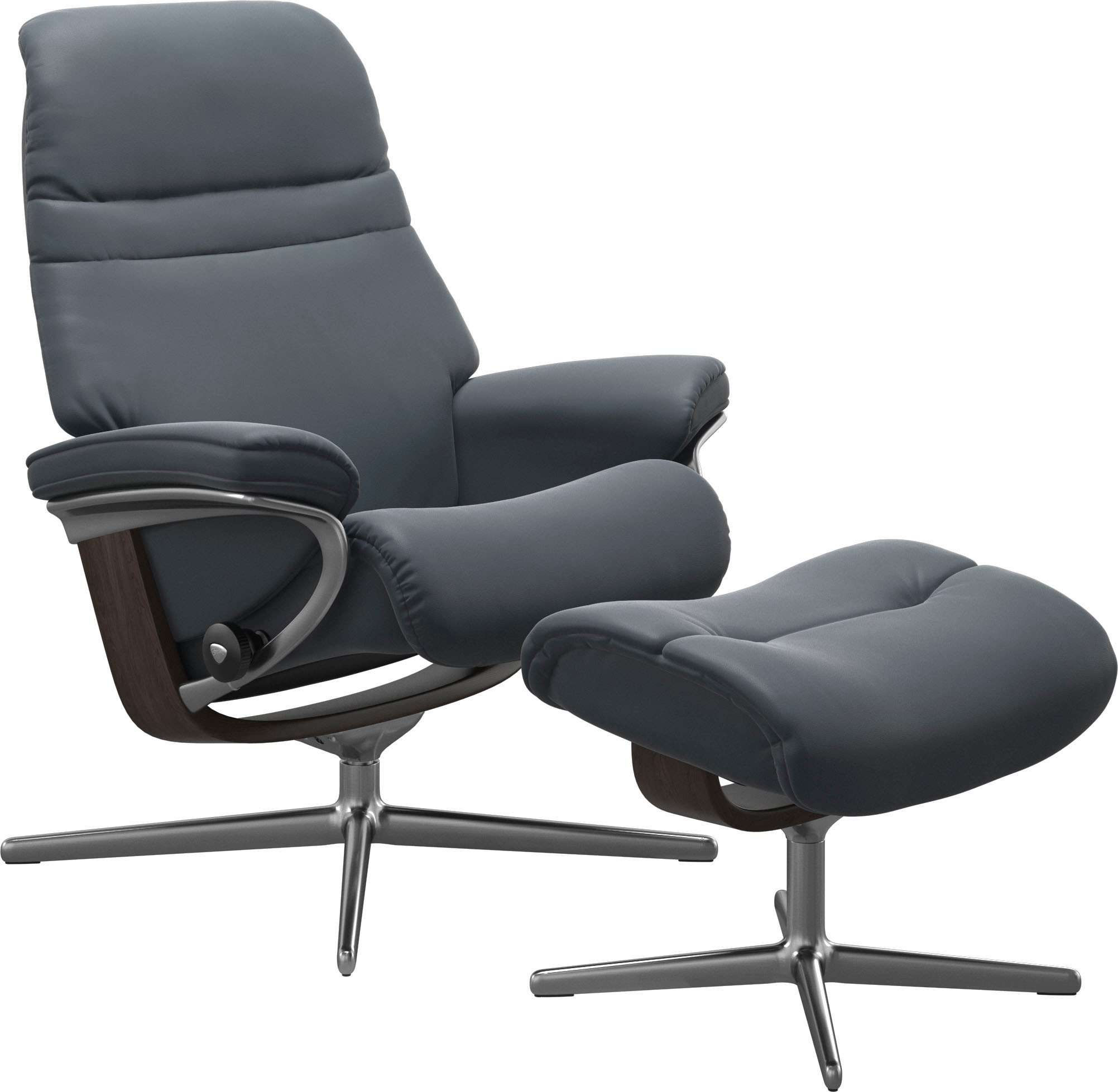 Stressless® Relaxsessel »Sunrise«, mit Cross Base, Größe S, M & L, Holzakzent Wenge
