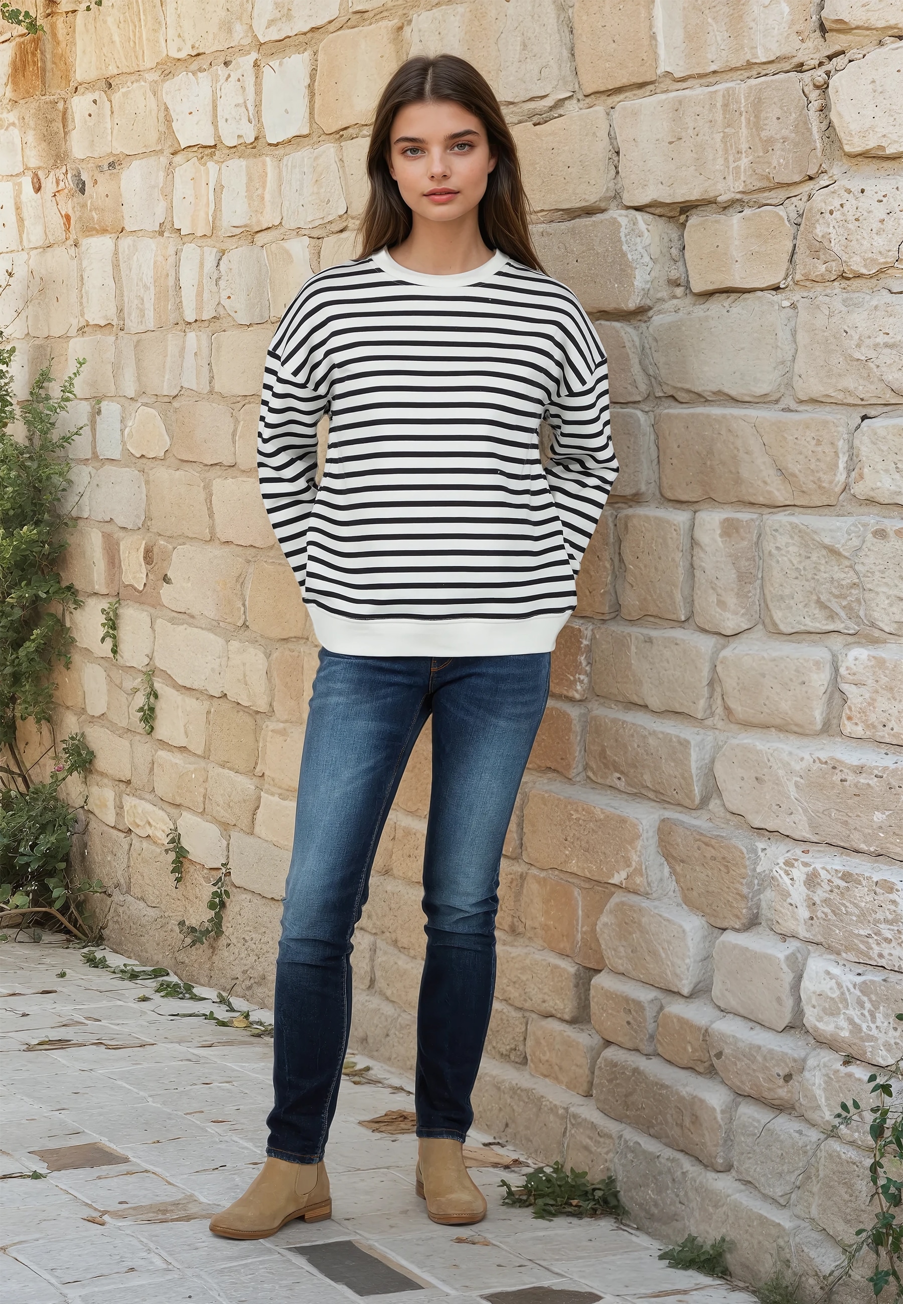 salzhaut Kapuzenpullover »Pullover TAIER«