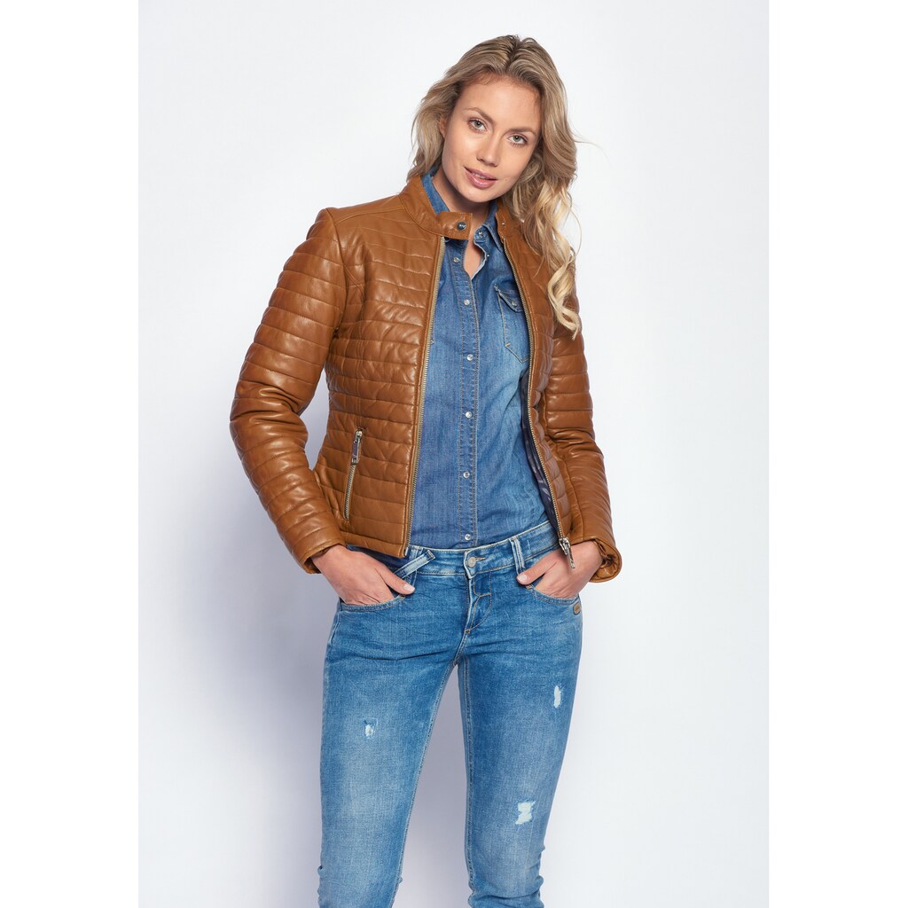 Maze Lederjacke »Lederjacke Sota«