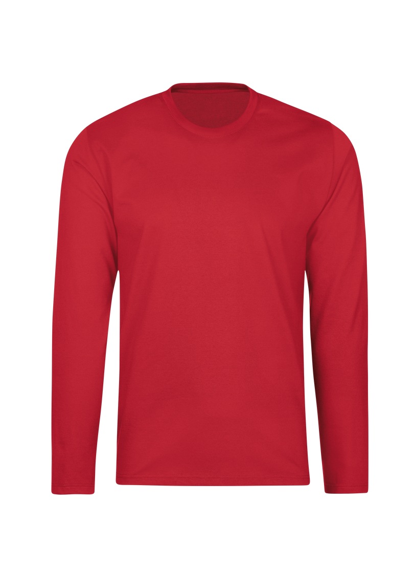 Trigema T-Shirt »TRIGEMA Langarmshirt aus 100% Baumwolle«, (1 tlg.)