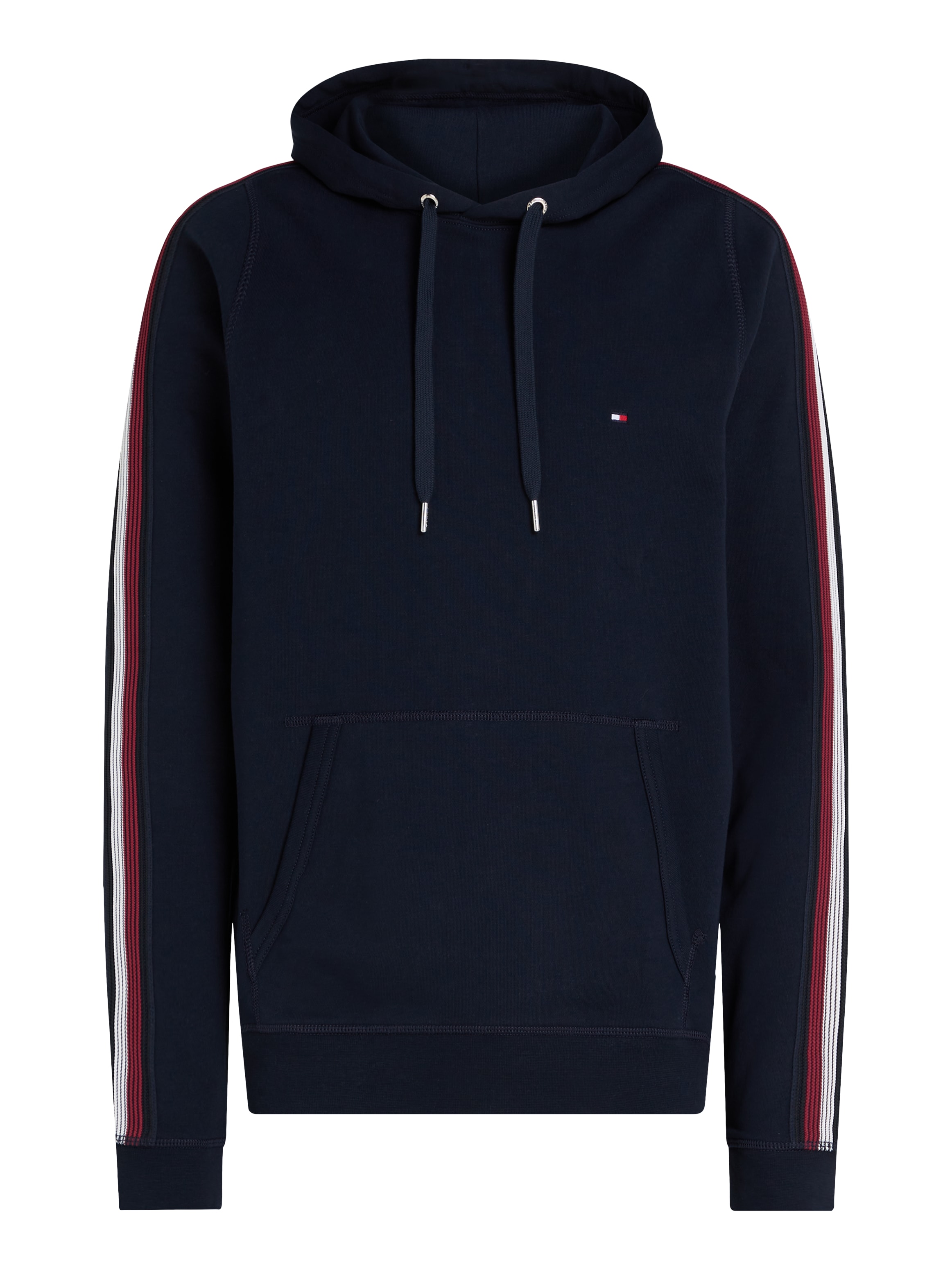 Tommy Hilfiger Kapuzensweatshirt »GLOBAL STRIPE TAPE HOODY«, Tape mit Streifen in Tommy Farben an Ärmeln