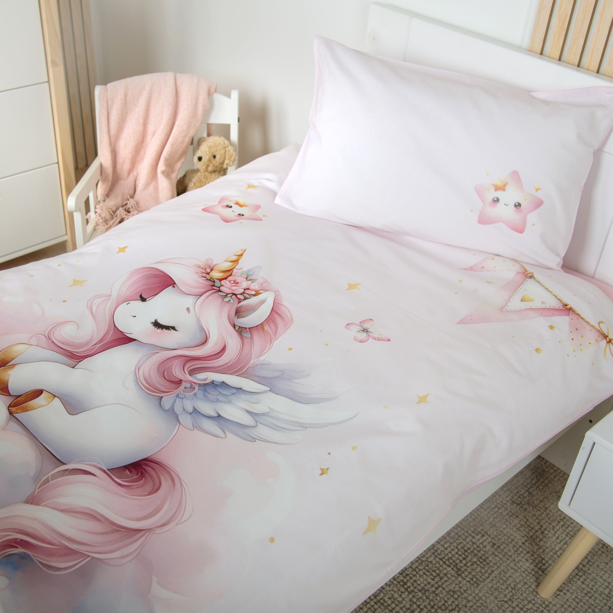 Baby Best Babybettwäsche »Einhornzauber« 2 Wendebettwäsche