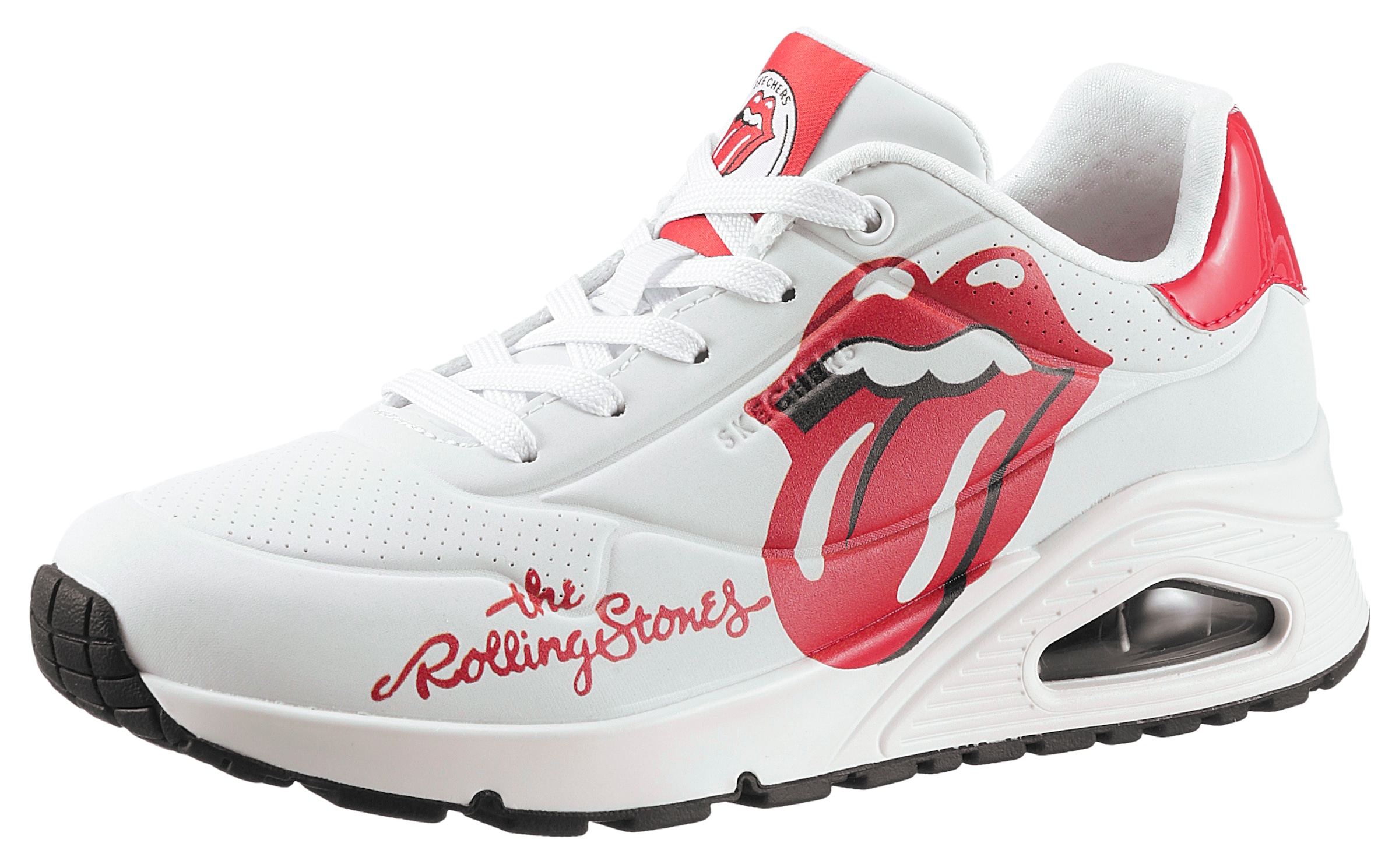 Sneaker »UNO ROLLING STONES«, mit seitlichem Print, Freizeitschuh, Halbschuh, Schnürschuh