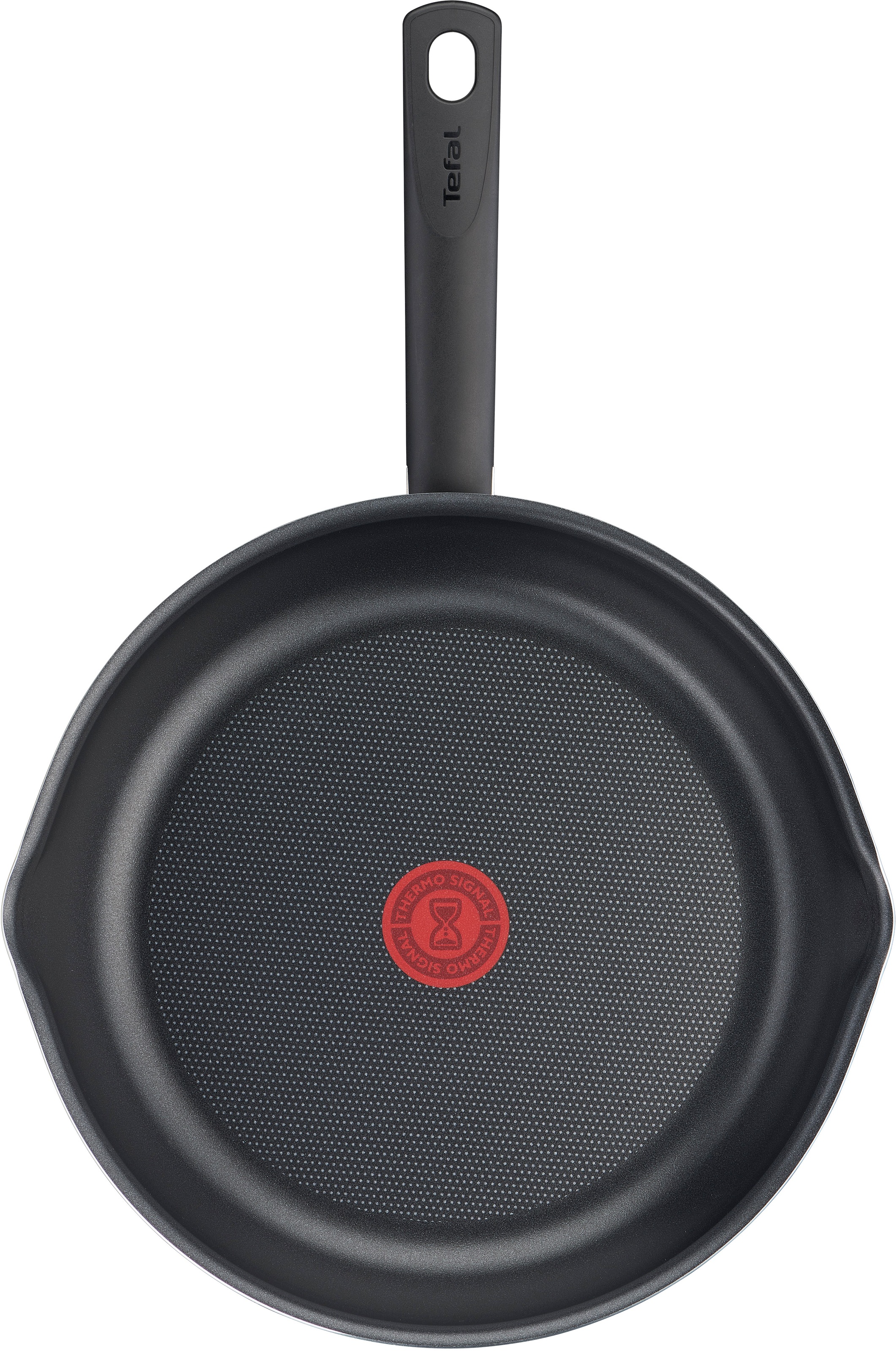 Tefal Bratpfanne »Day by Day On«, Aluminium, (1 tlg.), Antihaft, Thermo-Signal, Ausgießzotten, alle Herdarten außer Induktion