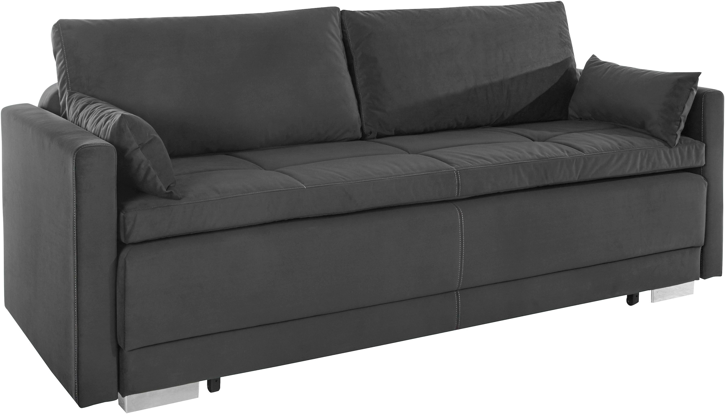 INOSIGN Schlafsofa »Berlin«, mit Boxspringaufbau, Bettfunktion & Bettkasten, Dauerschlafsofa