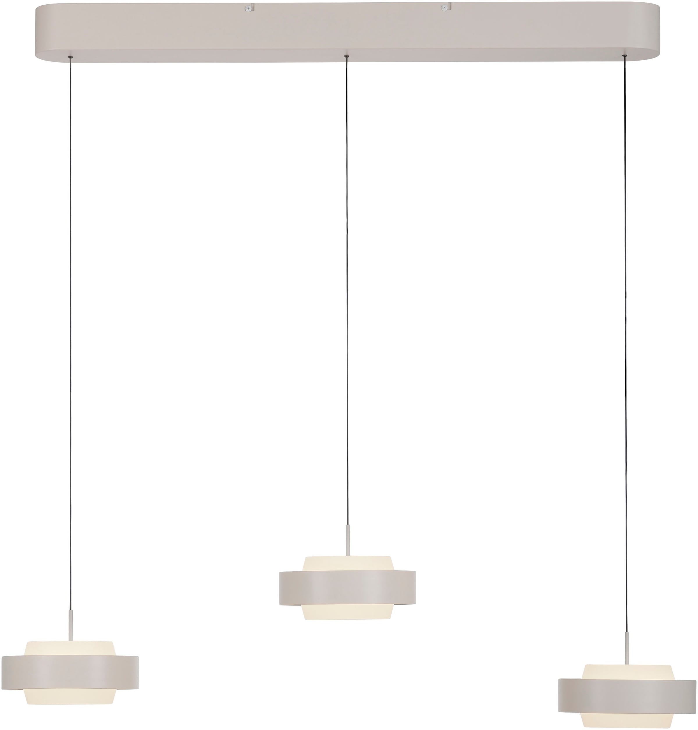 SCHÖNER WOHNEN-Kollektion LED Pendelleuchte »ELMO« LED-Board 1 Stk. Warmweiß SCHÖNER WOHNEN Kollektion, Comfort Lift, Dimmfähig per Tronicdimmer