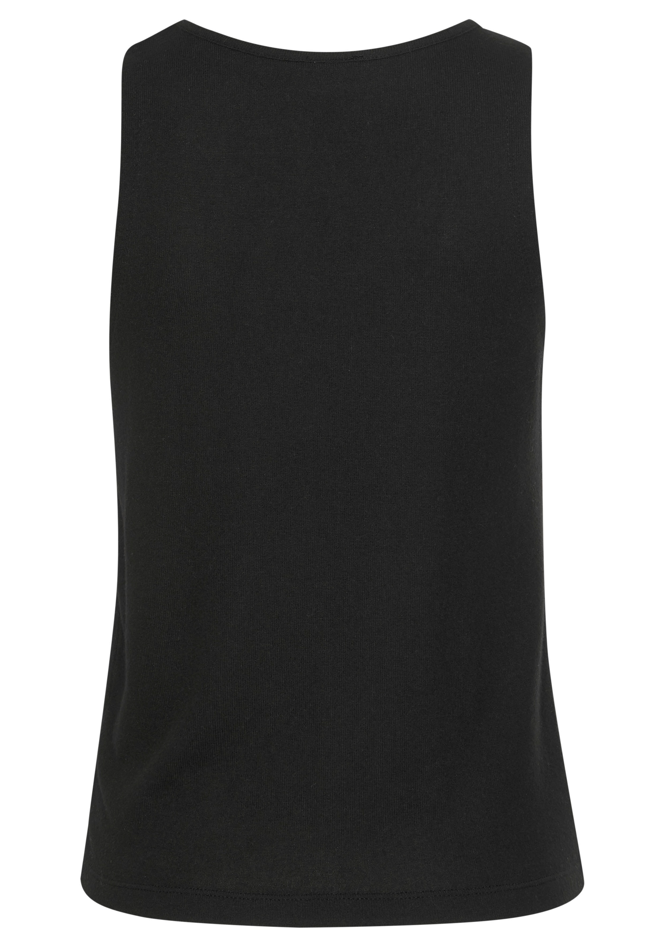 LASCANA Stricktop, mit breiten Trägern, Loungewear