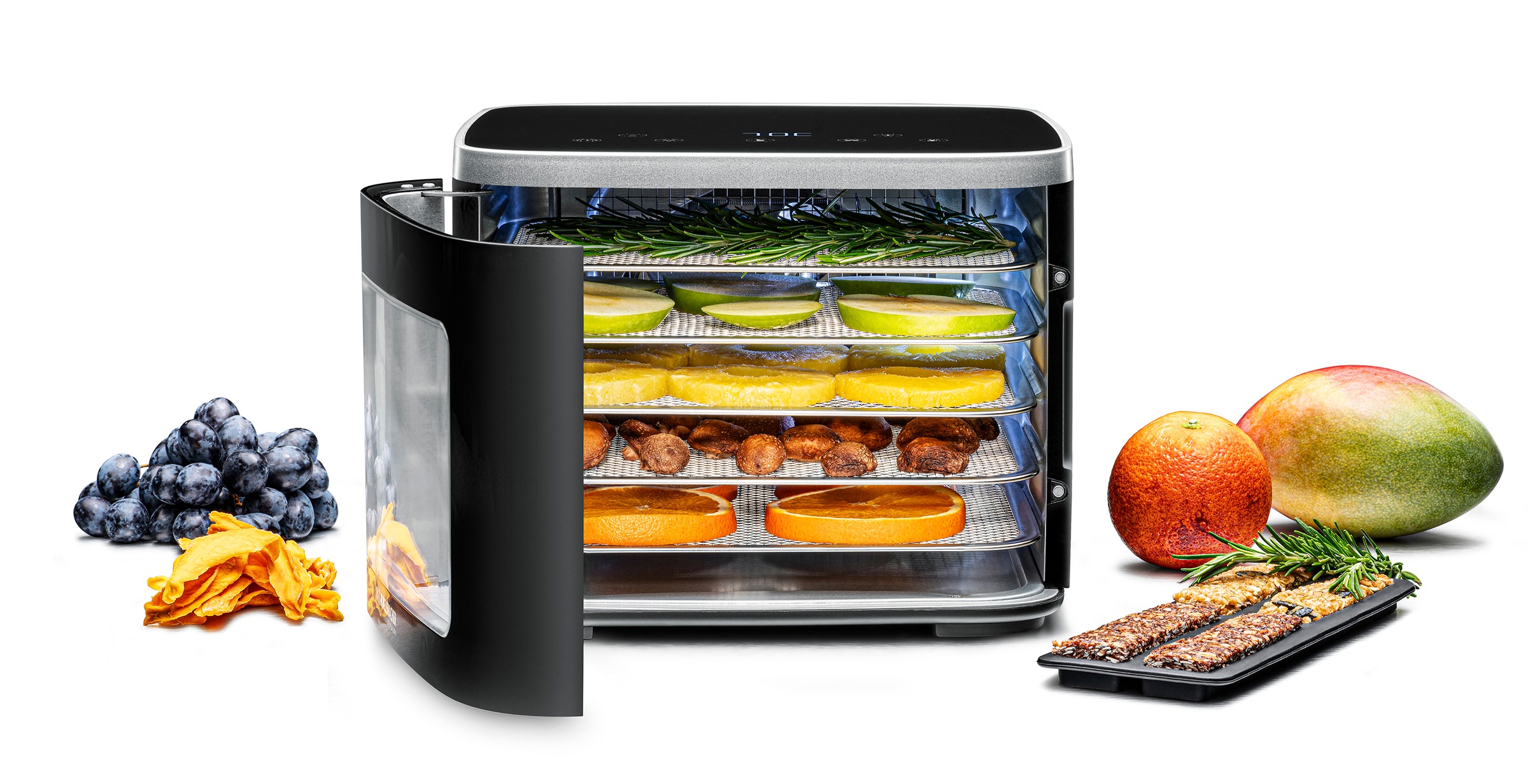 Rommelsbacher Dörrautomat »DA 450« präzise Temperaturregelung von 35-80°C, unbeheizter Betrieb möglich