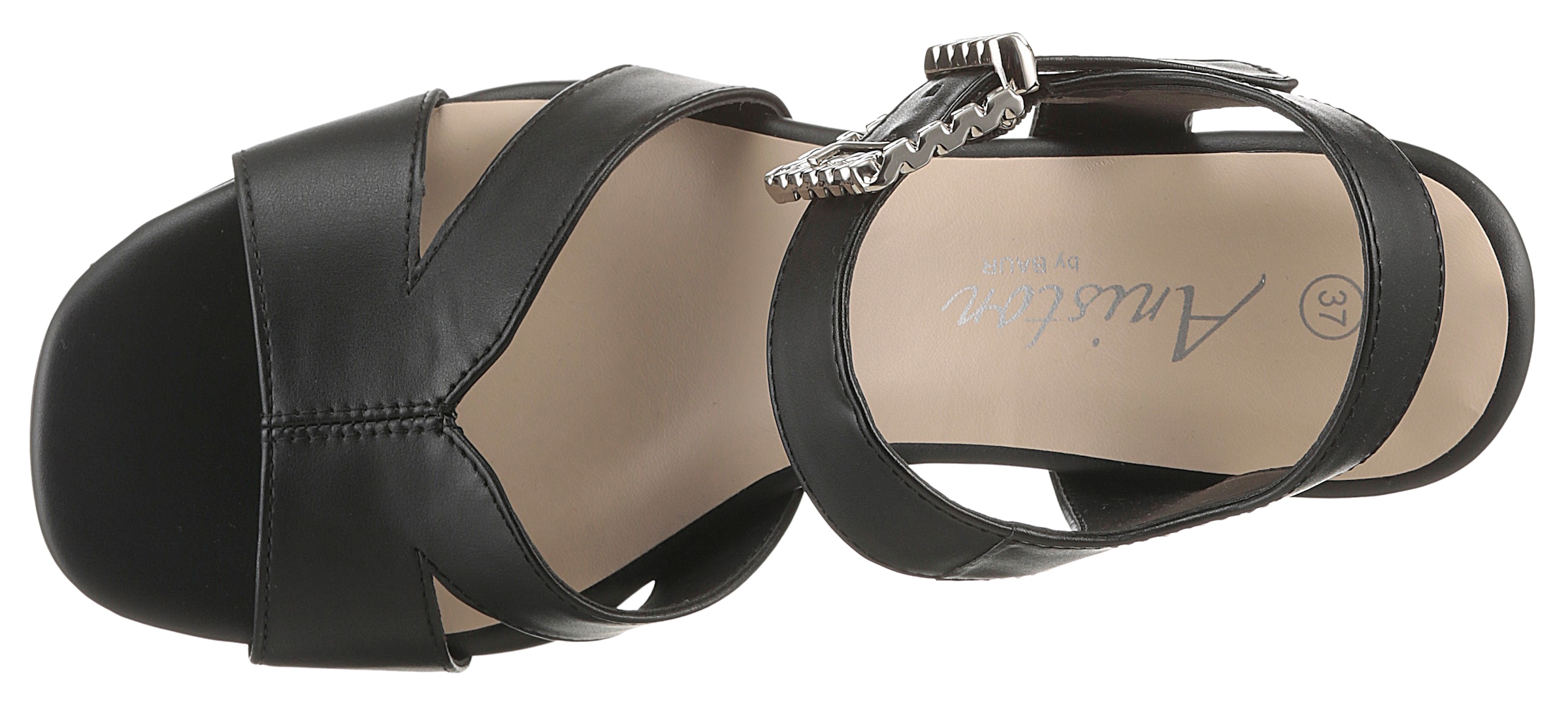 Aniston SHOES Sandalette, Sandale, Paryschuh, Festtagsschuh, Plateau - NEUE KOLLEKTION