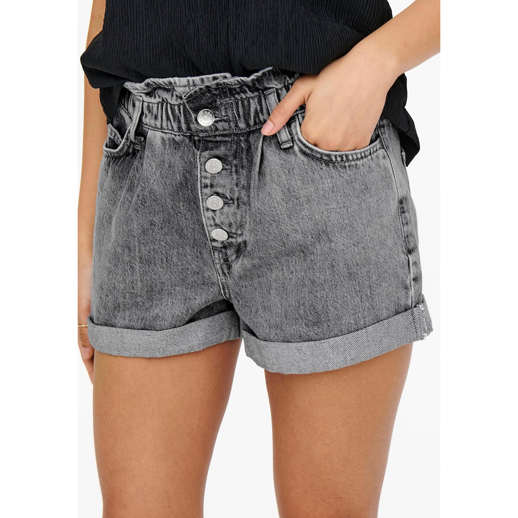 ONLY Jeansshorts »ONLCUBA LIFE PAPERBAG«