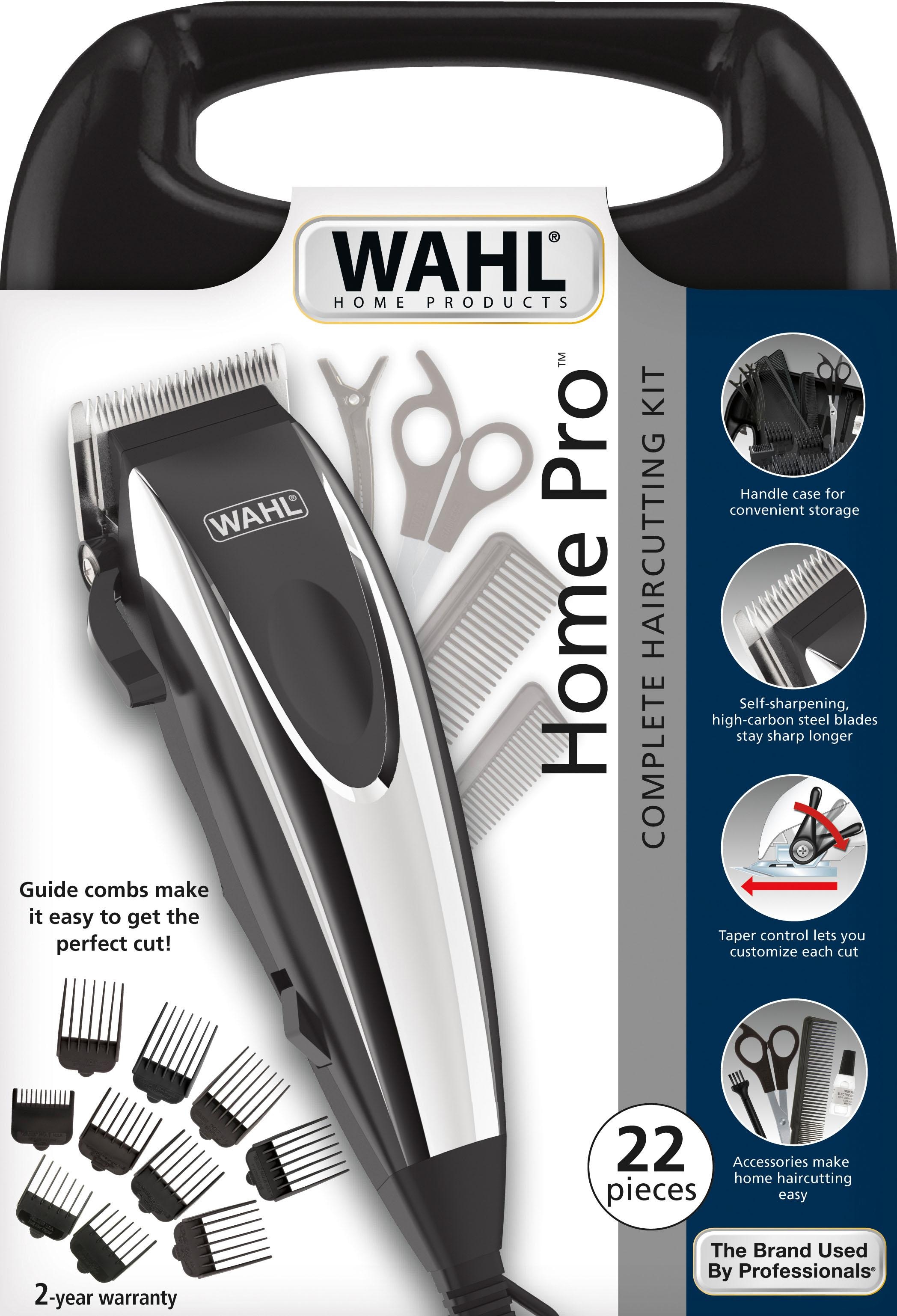 Wahl Haar- und Bartschneider »09243-2616 Home Pro«, 8 Aufsätze, komplettes Friseur Kit